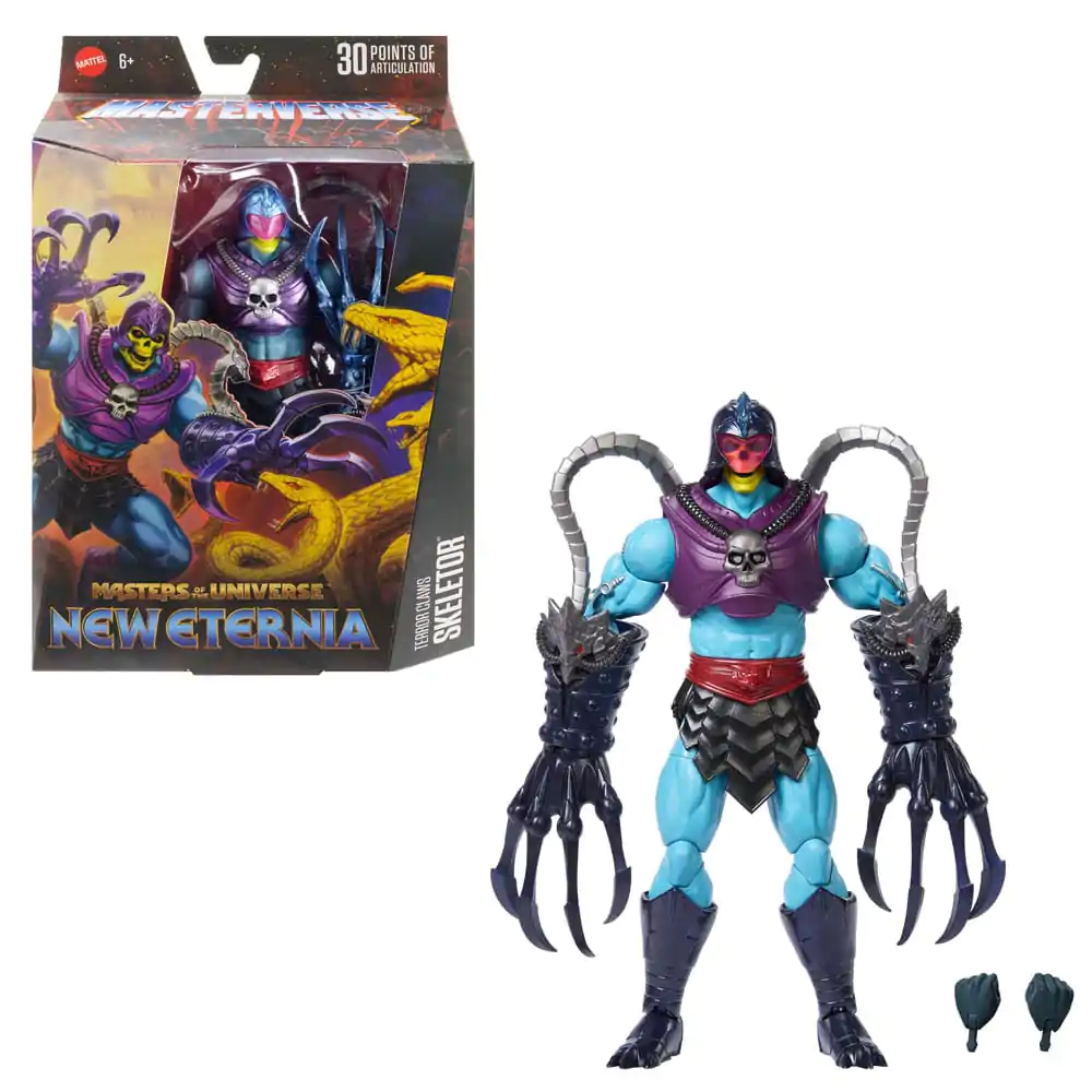 Masters of the Universe Core New Etheria akčná figúrka Terror Claws Skeletor 18 cm produktová fotografia