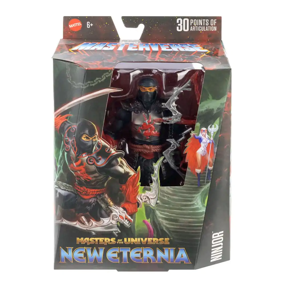 Masters of the Universe New Etheria akčná figúrka Ninjor 18 cm produktová fotografia