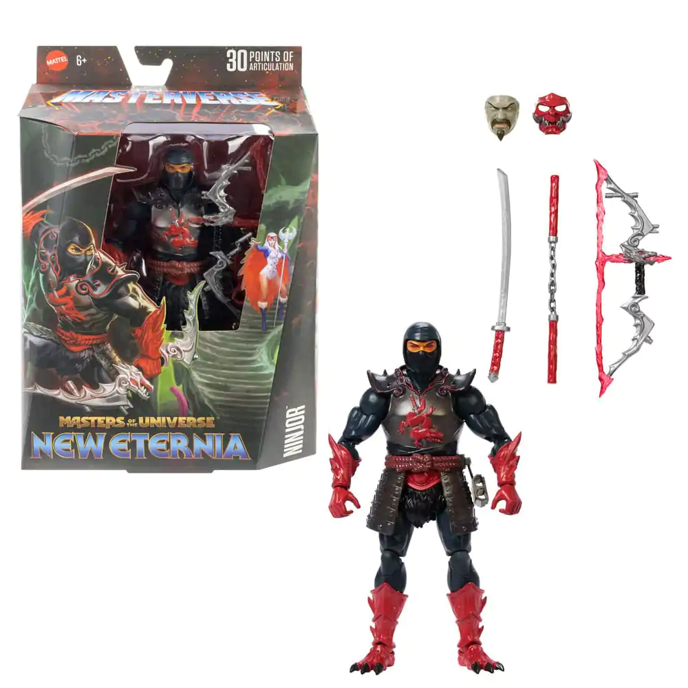 Masters of the Universe New Etheria akčná figúrka Ninjor 18 cm produktová fotografia