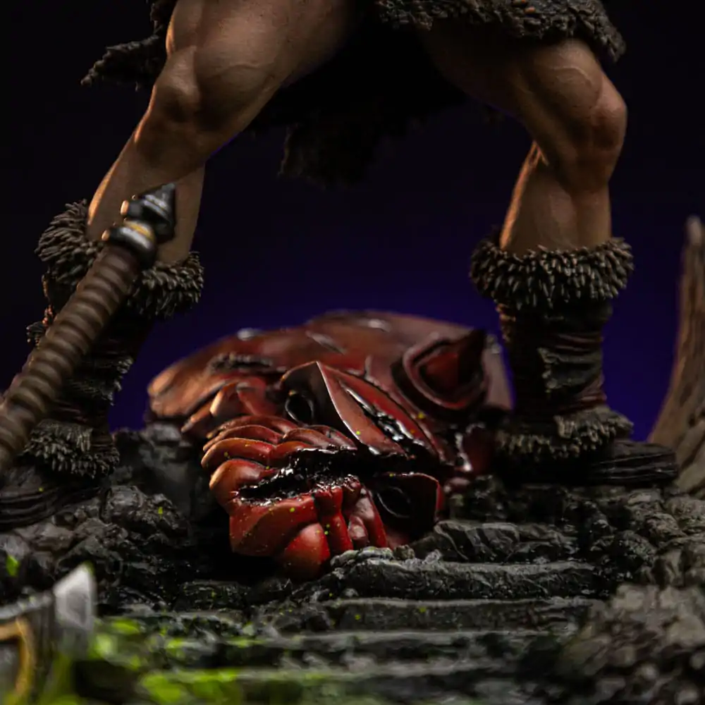 Masters of the Universe Deluxe Art Scale Statue 1/10 He-Man Unleashed 34 cm termékfotó