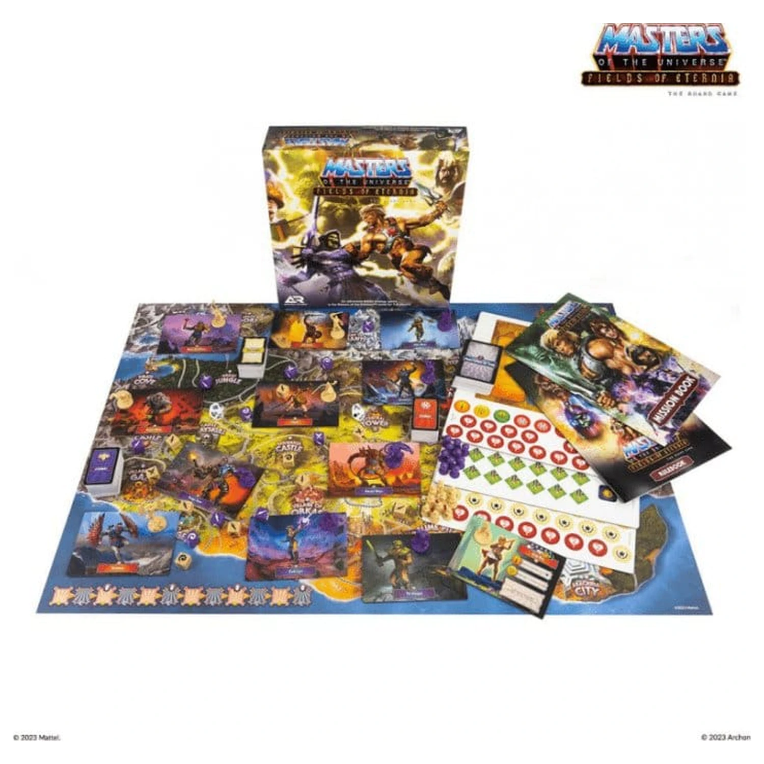 Masters of the Universe Board Game Fields of Eternia *Anglická verzia* produktová fotografia