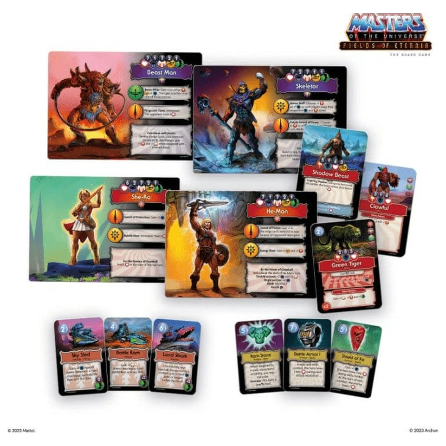 Masters of the Universe Board Game Fields of Eternia *Anglická verzia* produktová fotografia