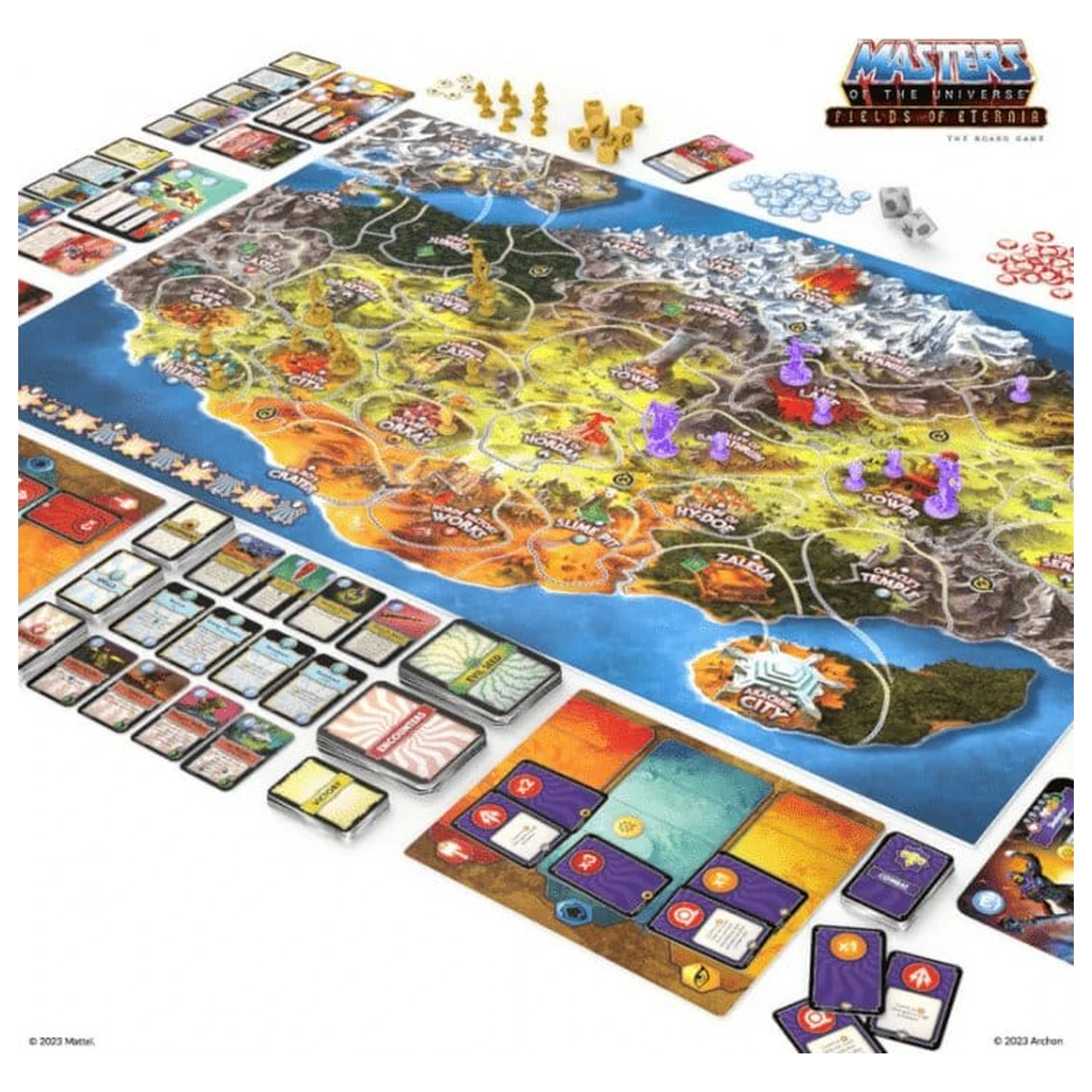 Masters of the Universe Board Game Fields of Eternia *Anglická verzia* produktová fotografia