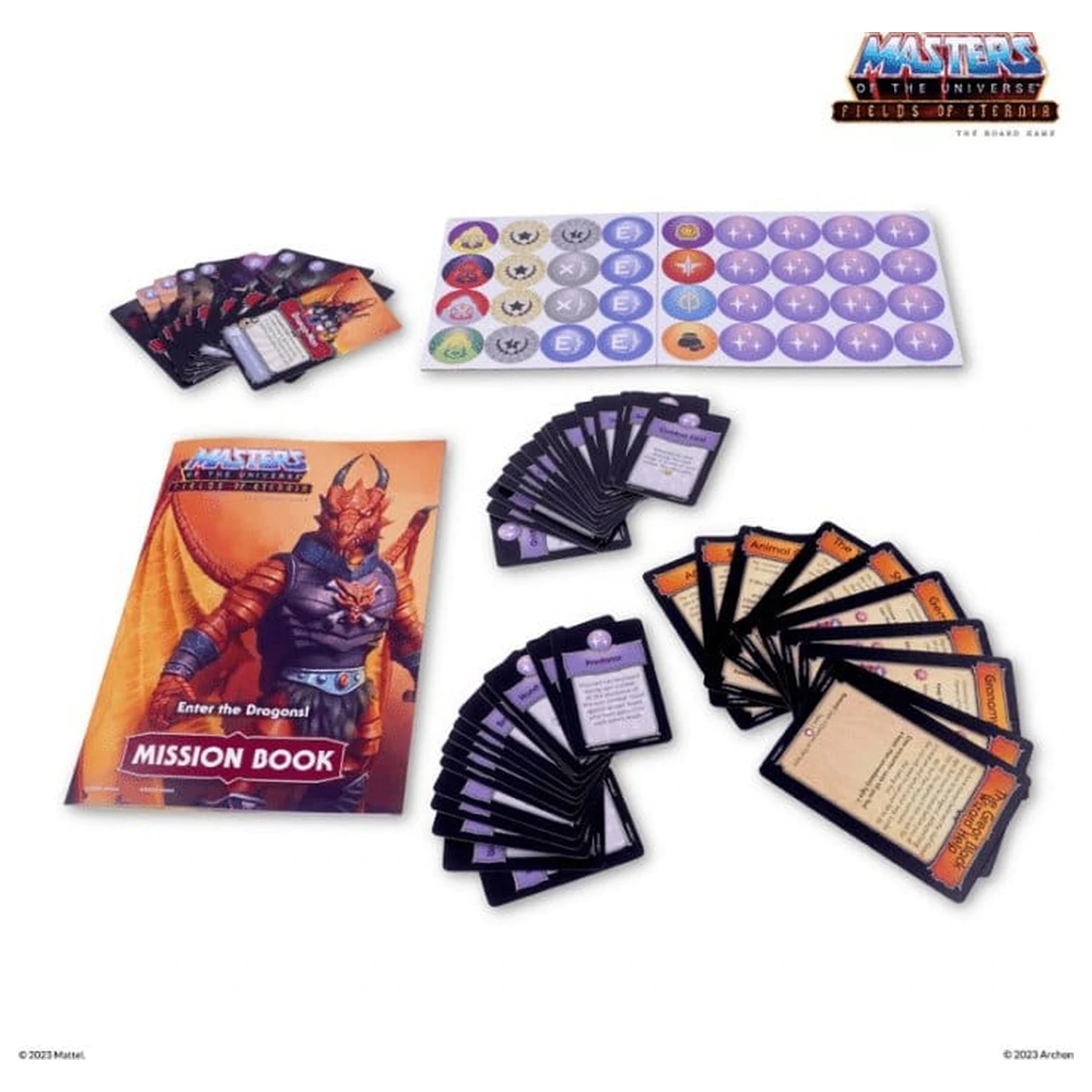 Masters of the Universe Board Game Expansion Fields of Eternia - Enter the Dragons! *Nemecká verzia* produktová fotografia