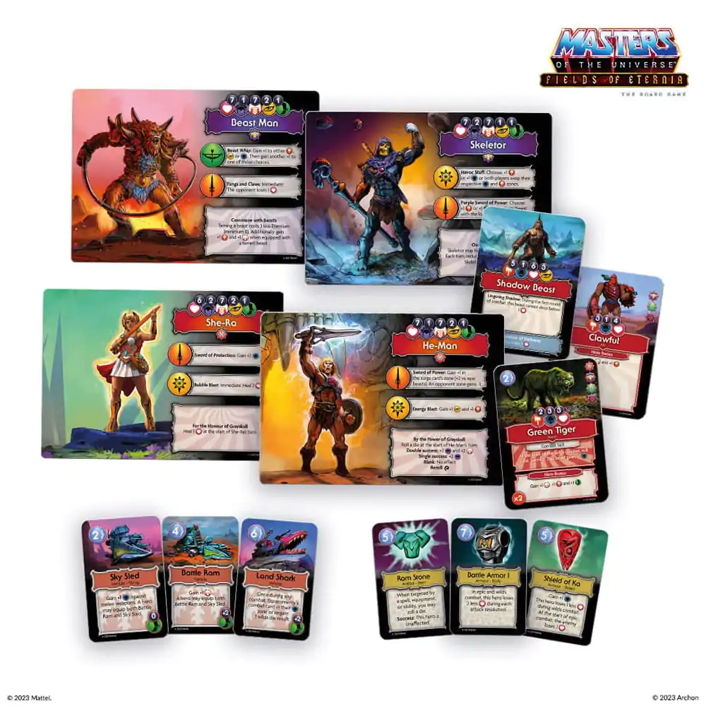 Masters of the Universe Board Game Fields of Eternia *German Edition* produktová fotografia