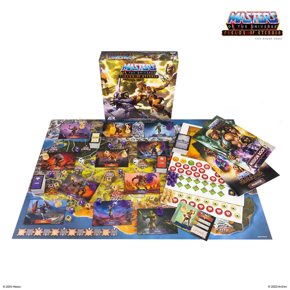 Masters of the Universe Board Game Fields of Eternia *German Edition* produktová fotografia