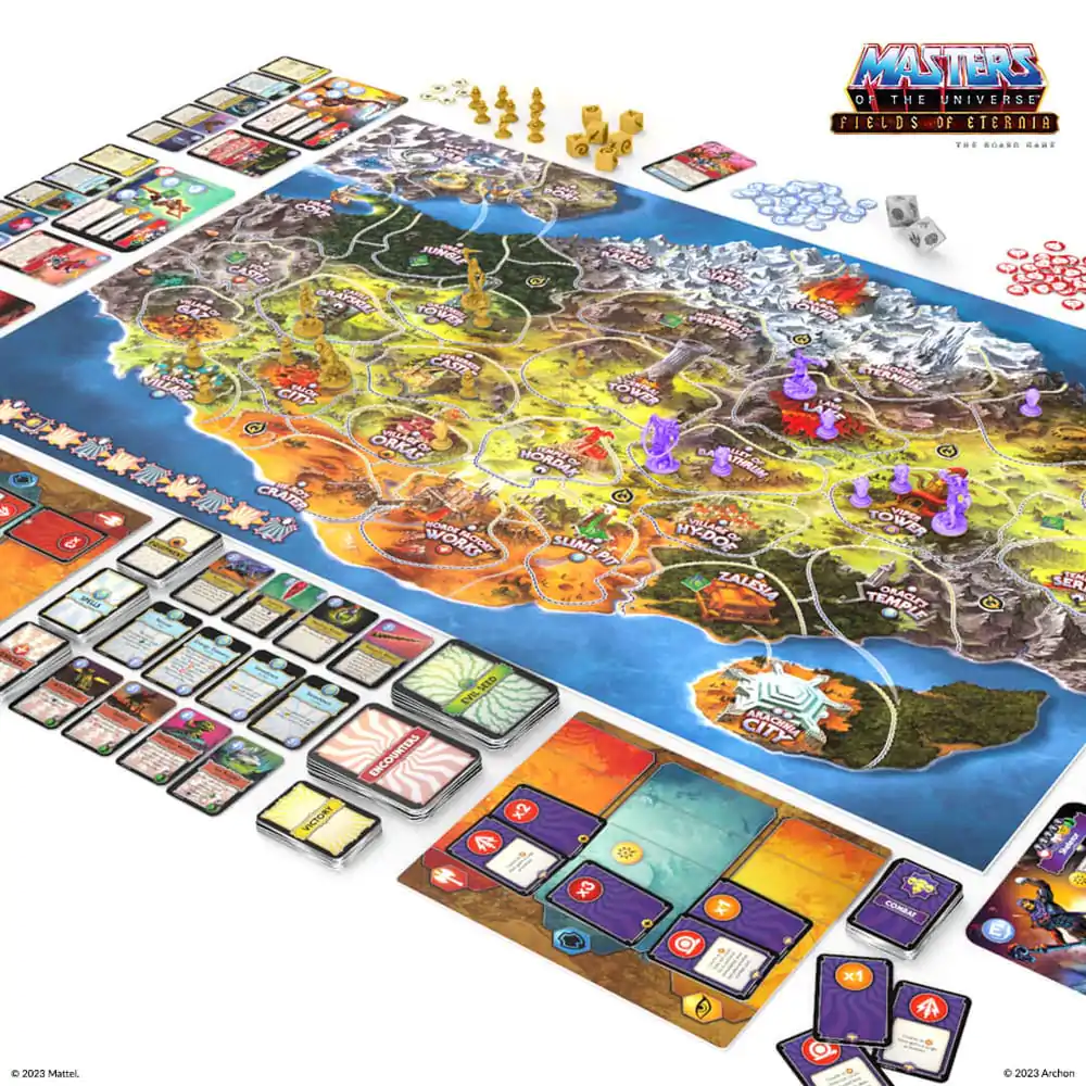 Masters of the Universe Board Game Fields of Eternia *German Edition* produktová fotografia