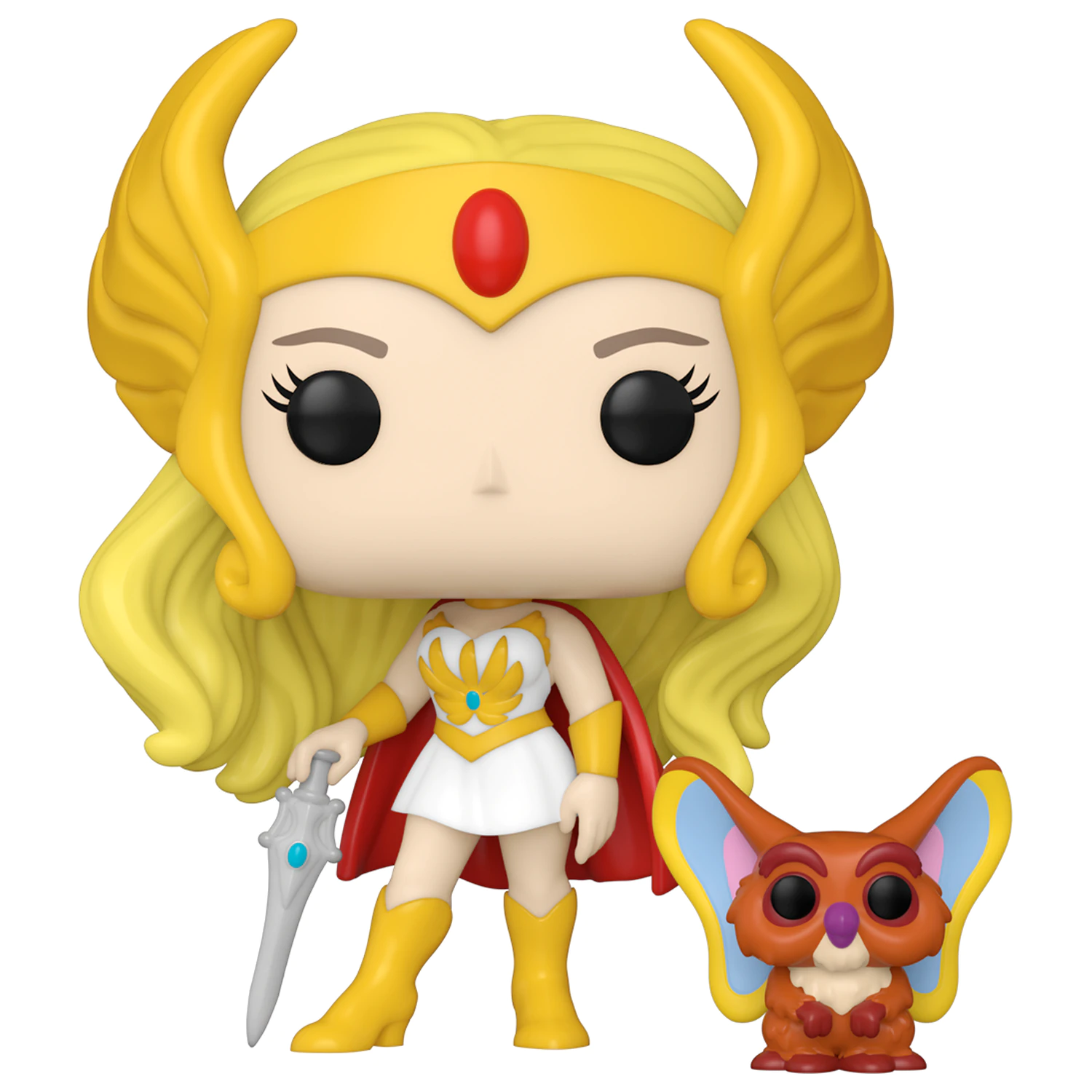 Masters of The Universe Funko POP! & Buddy vinylová figúrka She-Ra s Kowl 9 cm produktová fotografia