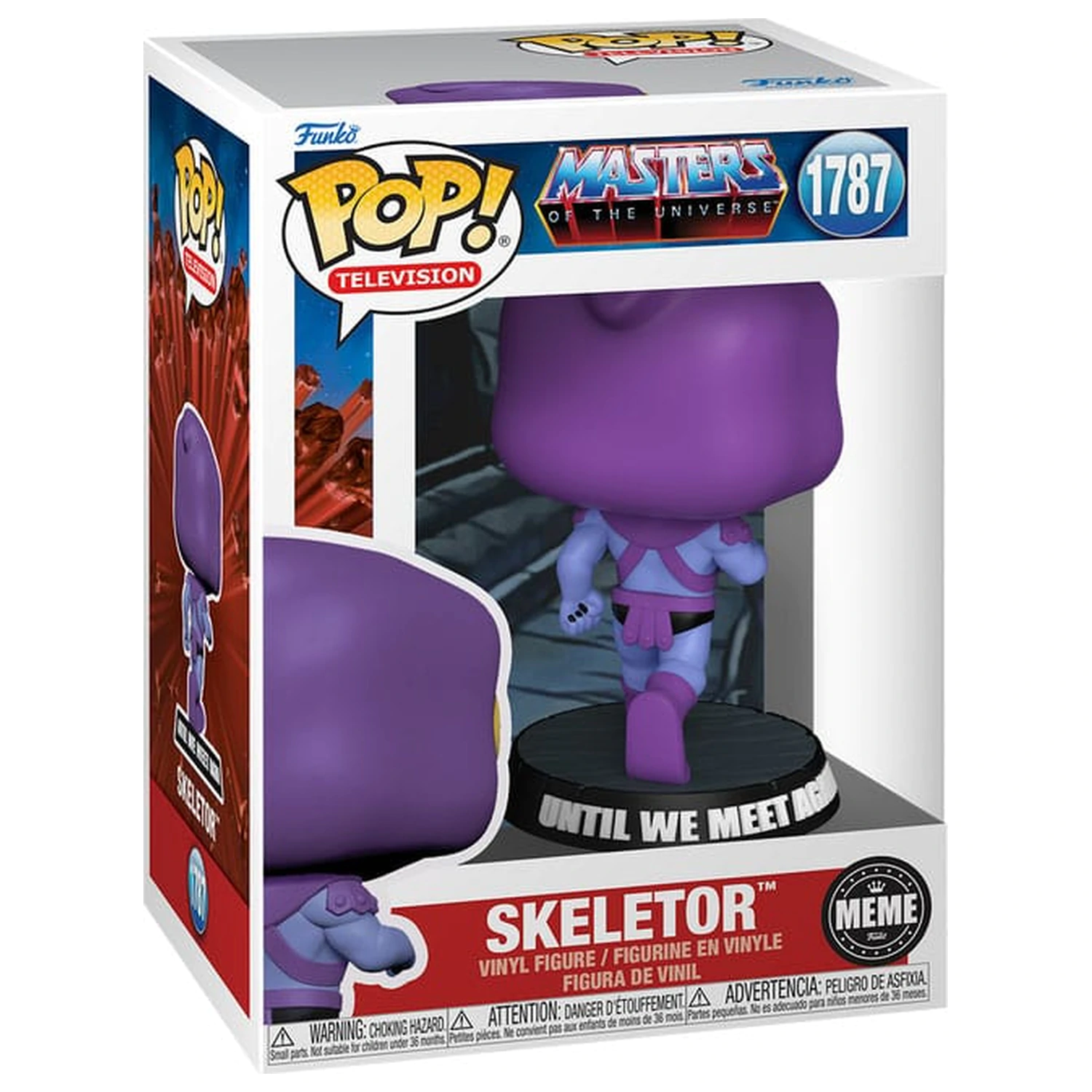 Masters of the Universe Funko POP! Animation Vinylová figúrka Meme - Skeletor Running Away 9 cm produktová fotografia