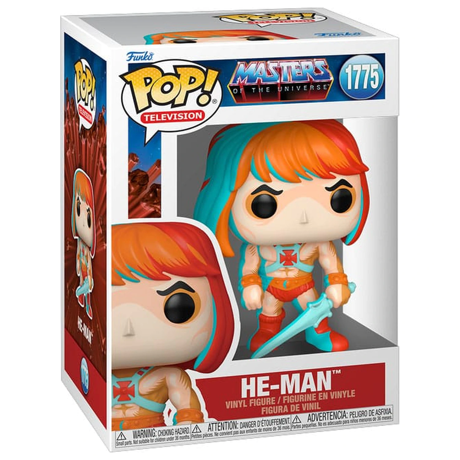 Masters of the Universe Funko POP! Television vinylová figúrka He-Man (Comic Deco) 9 cm produktová fotografia