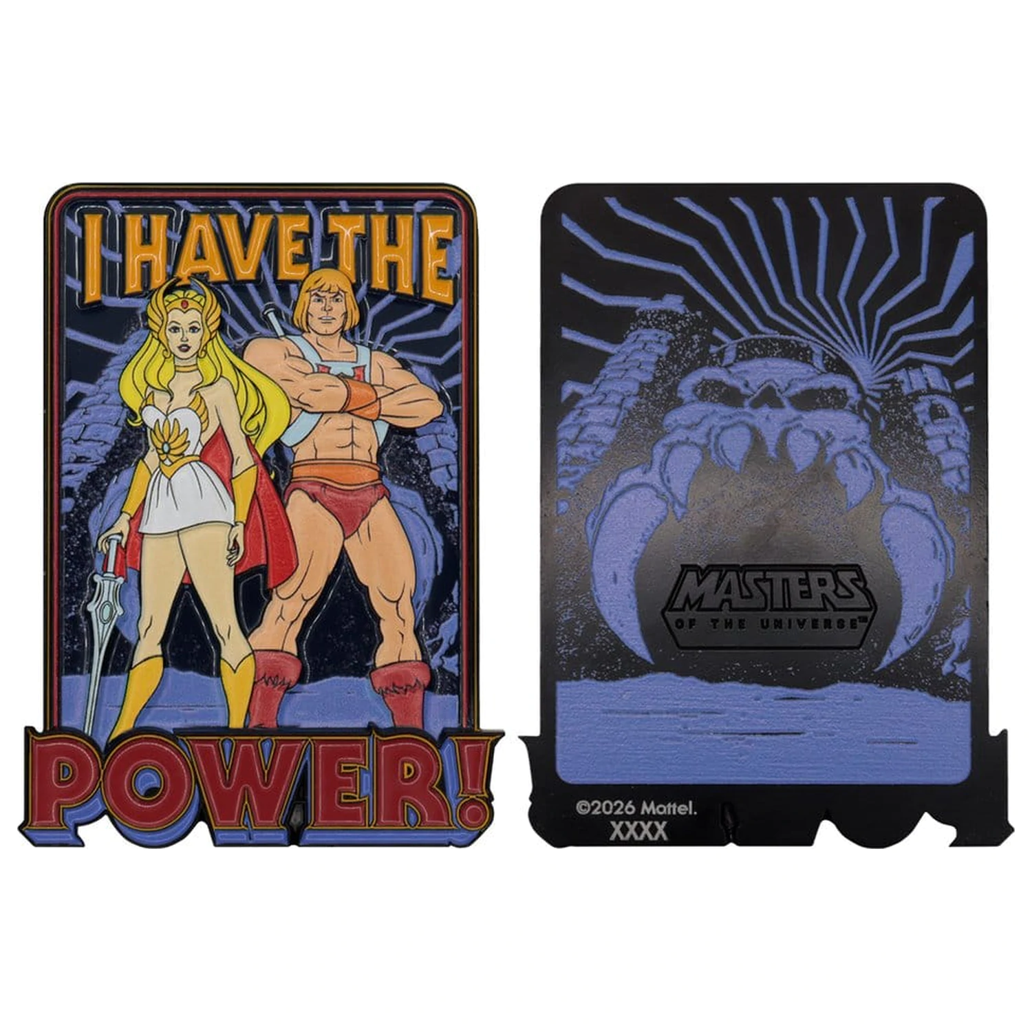 Masters of the Universe Ingot He-Man & She-Ra Limitovaná Edícia produktová fotografia