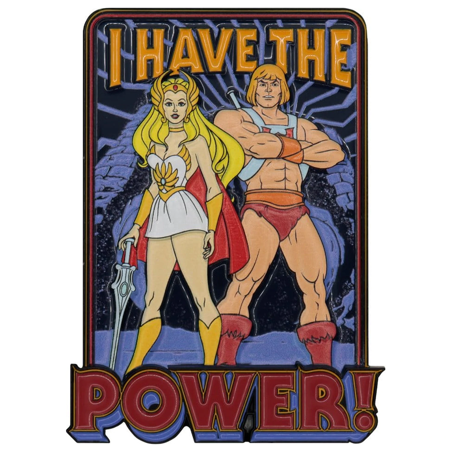 Masters of the Universe Ingot He-Man & She-Ra Limitovaná Edícia produktová fotografia