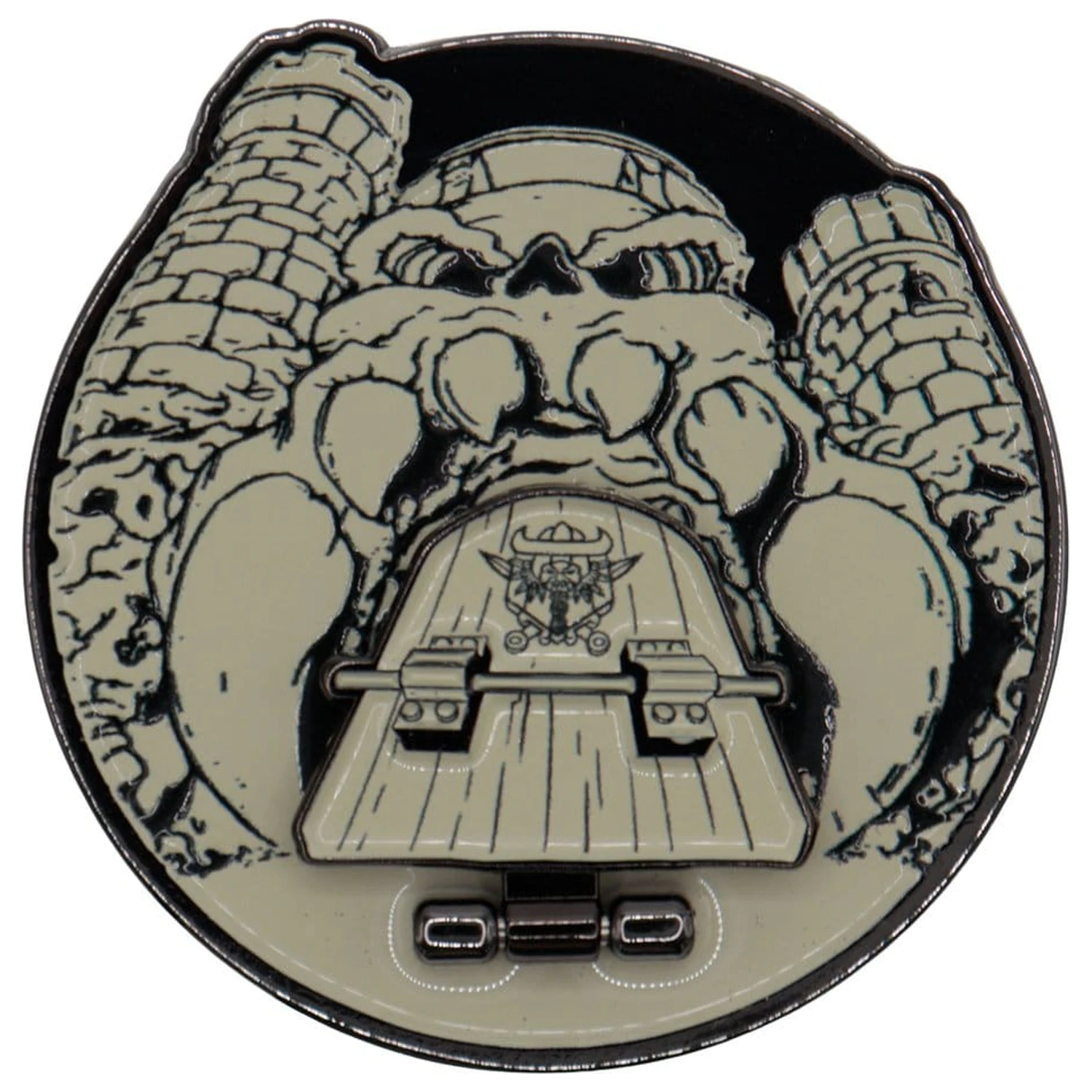 Masters of the Universe Pin Badge Hinged Castle Grayskull Limited Edition produktová fotografia