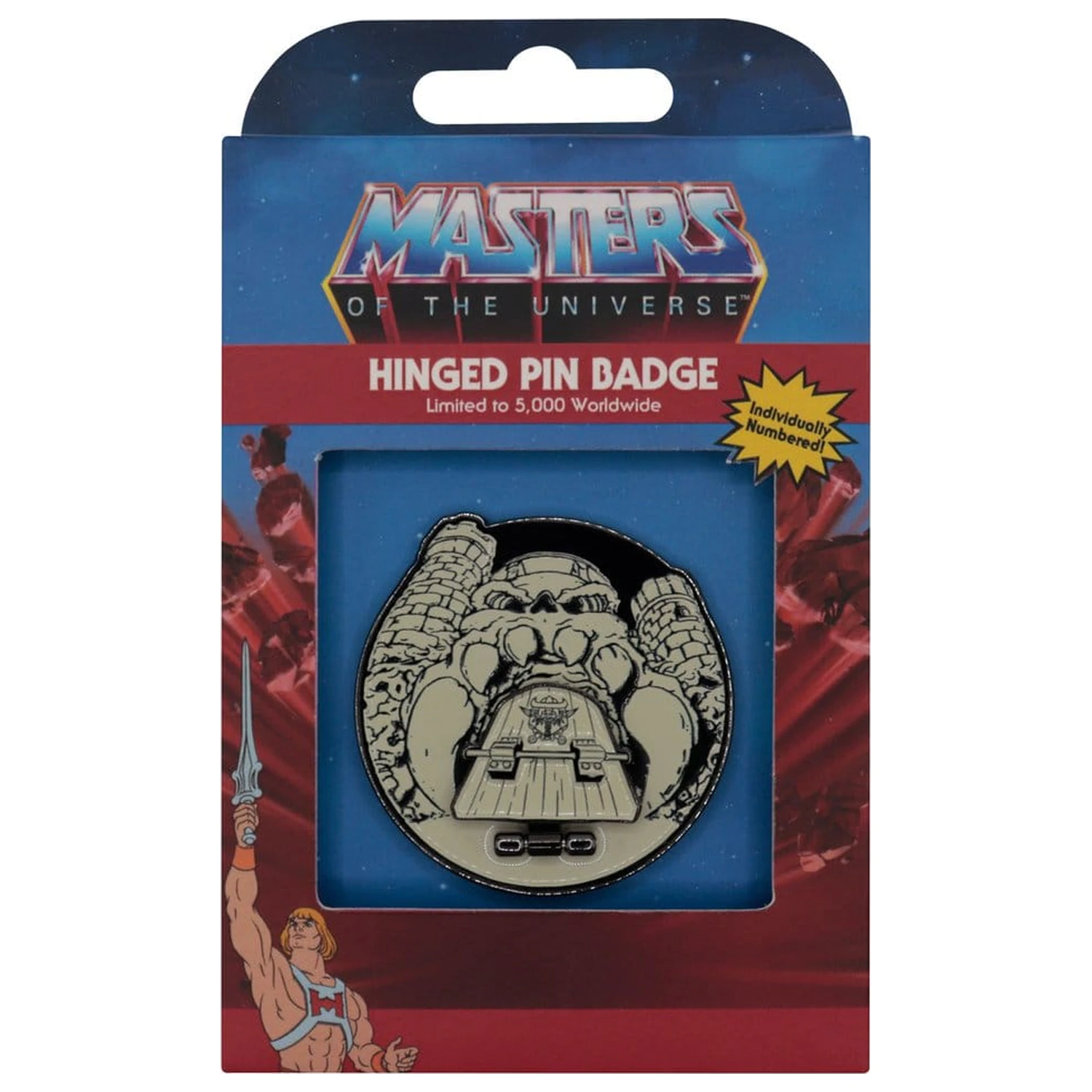 Masters of the Universe Pin Badge Hinged Castle Grayskull Limited Edition produktová fotografia