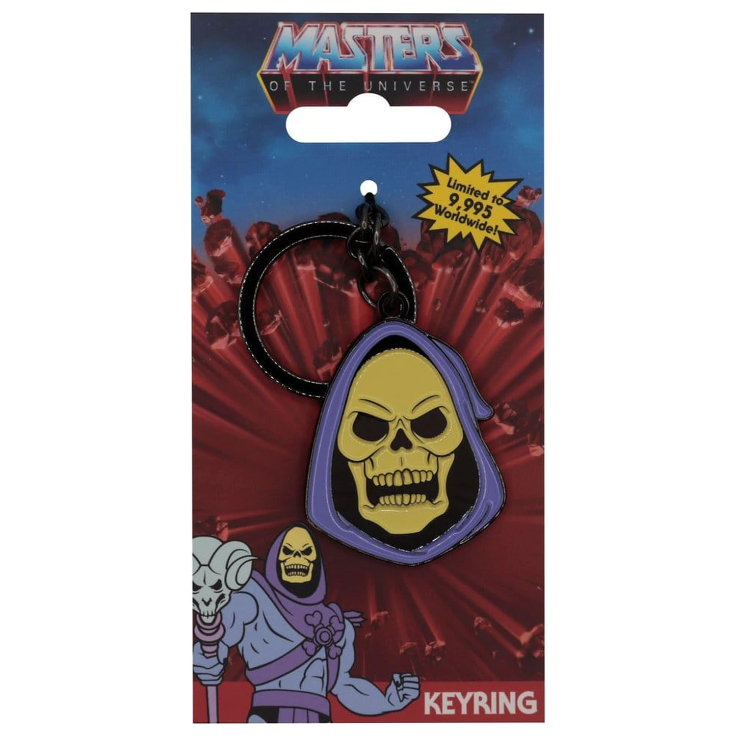 Masters of the Universe Prívesok na kľúče Skeletor Limitovaná edícia produktová fotografia