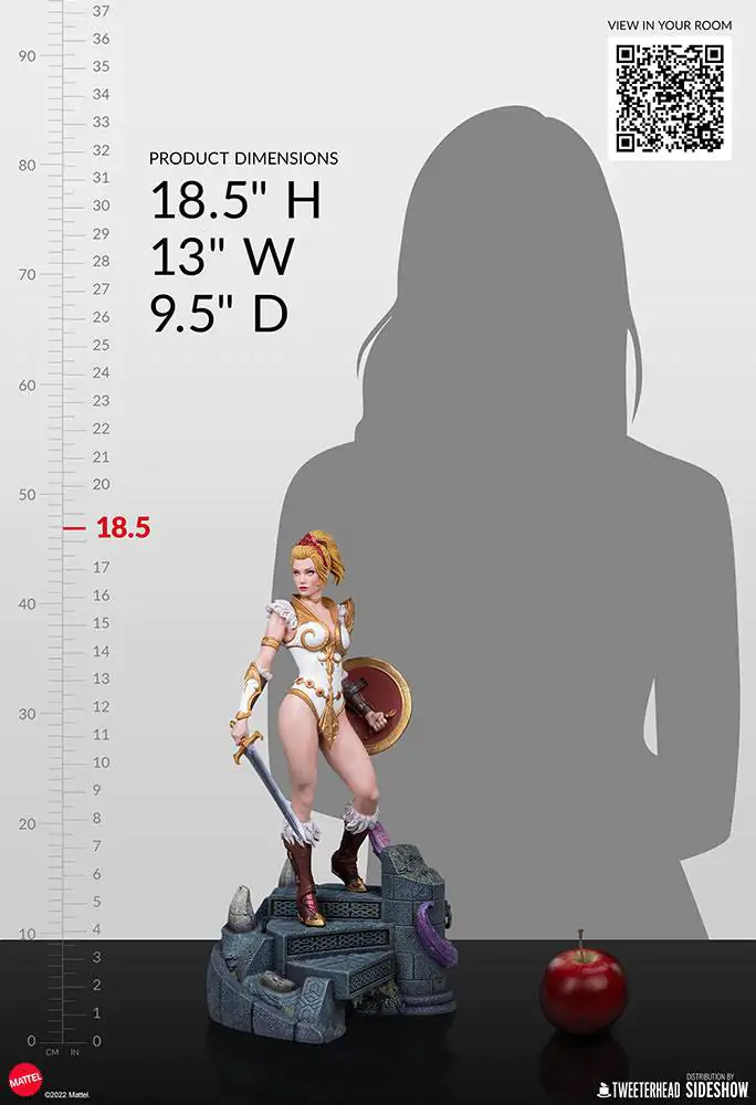 Masters of the Universe Legends Maketa 1/5 Teela (Variant) Legends 47 cm produktová fotografia
