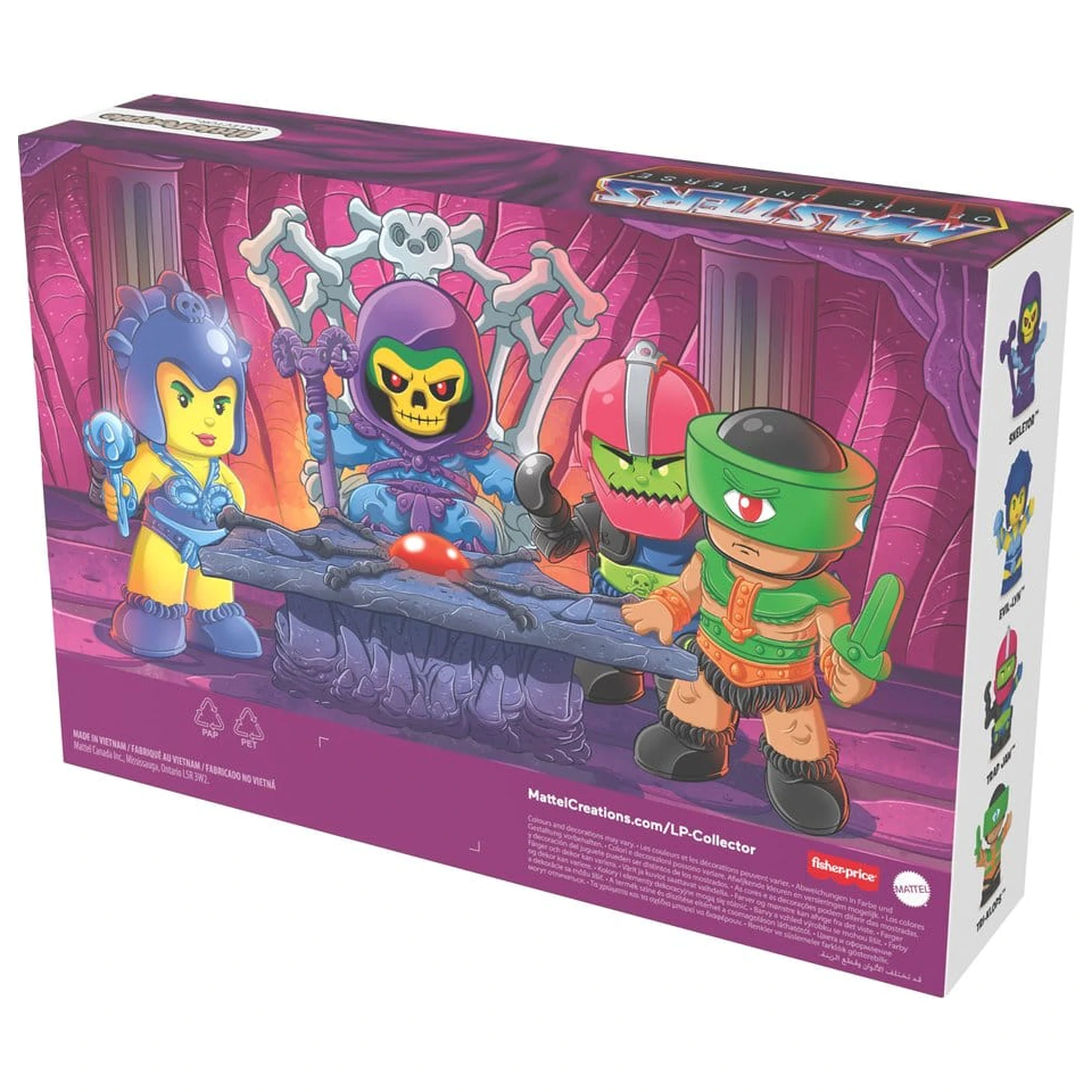 Masters of the Universe Little People Collector mini figúrka 4-balenie Evil Warriors 7 cm produktová fotografia