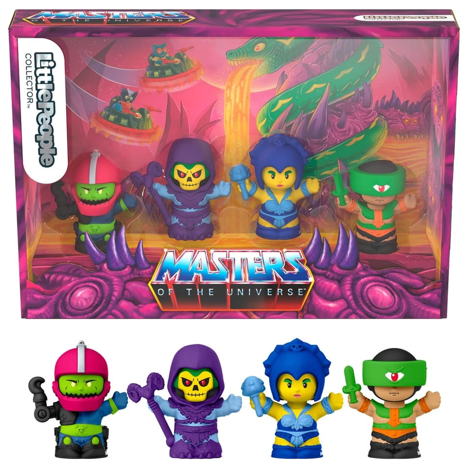 Masters of the Universe Little People Collector mini figúrka 4-balenie Evil Warriors 7 cm produktová fotografia