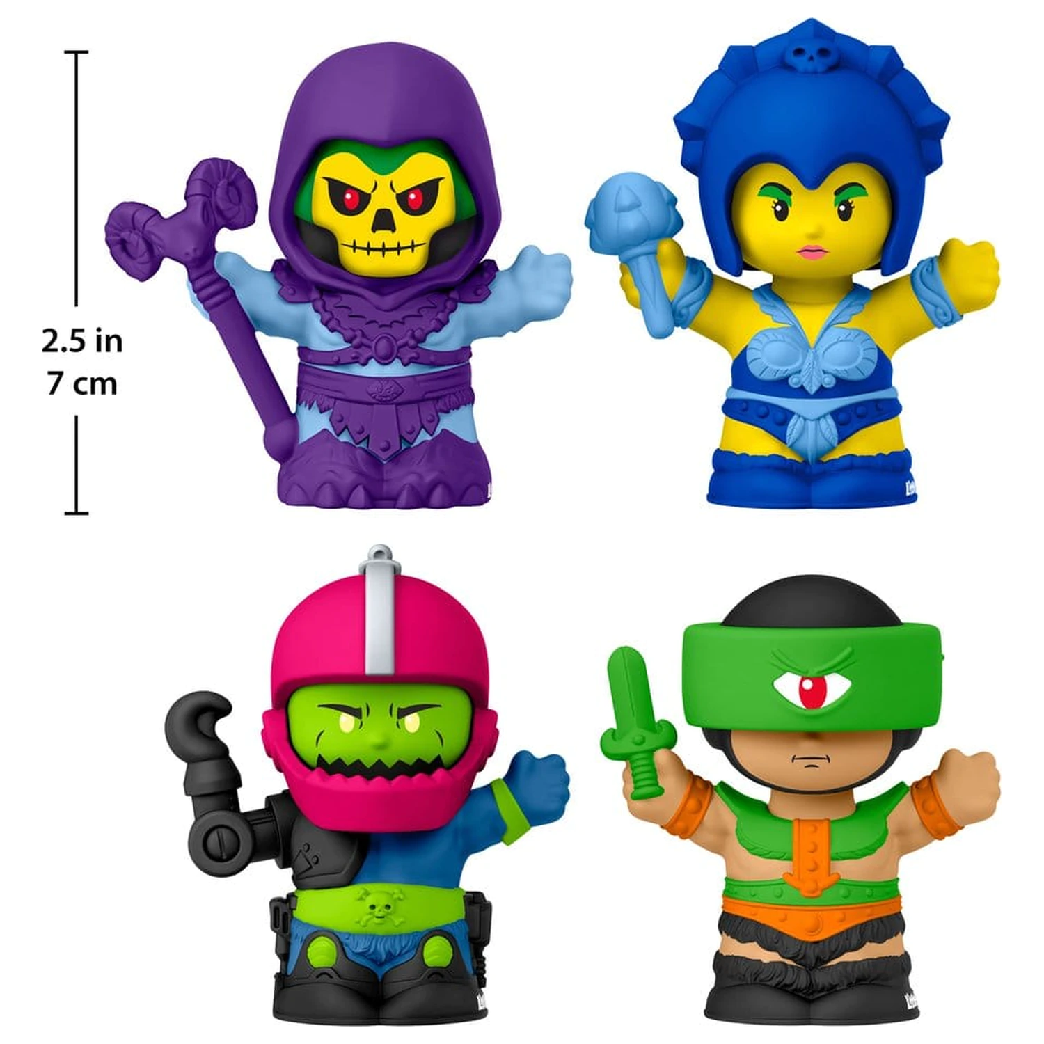 Masters of the Universe Little People Collector mini figúrka 4-balenie Evil Warriors 7 cm produktová fotografia