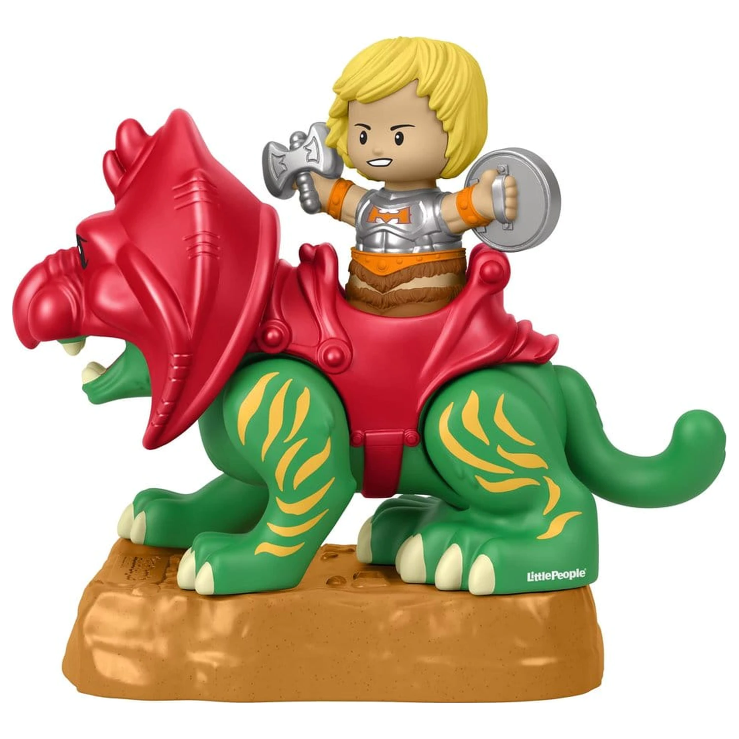 Masters of the Universe Little People Collector Figure Set He-Man & Battle Cat produktová fotografia