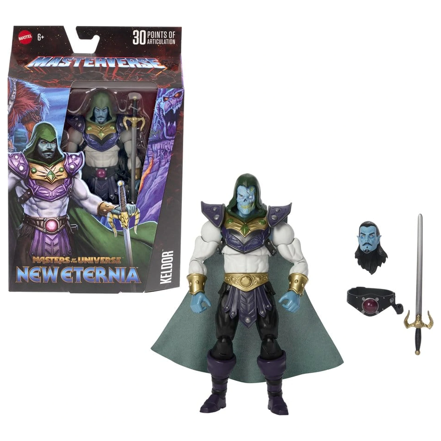 Masters of the Universe Masterverse Akčná figúrka New Eternia: Keldor 18 cm produktová fotografia