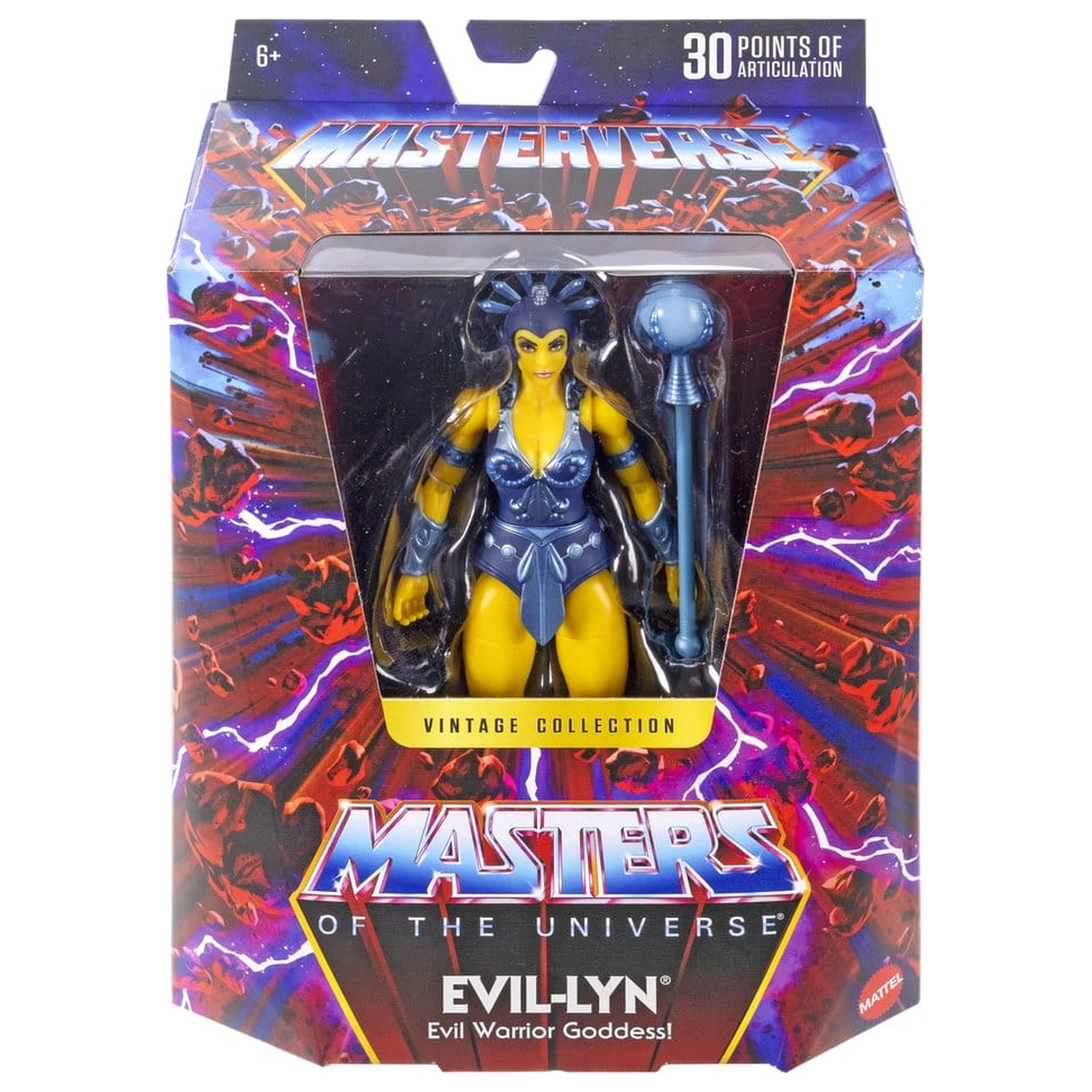 Masters of the Universe Masterverse akčná figúrka Vintage Collection: Evil-Lyn 18 cm produktová fotografia