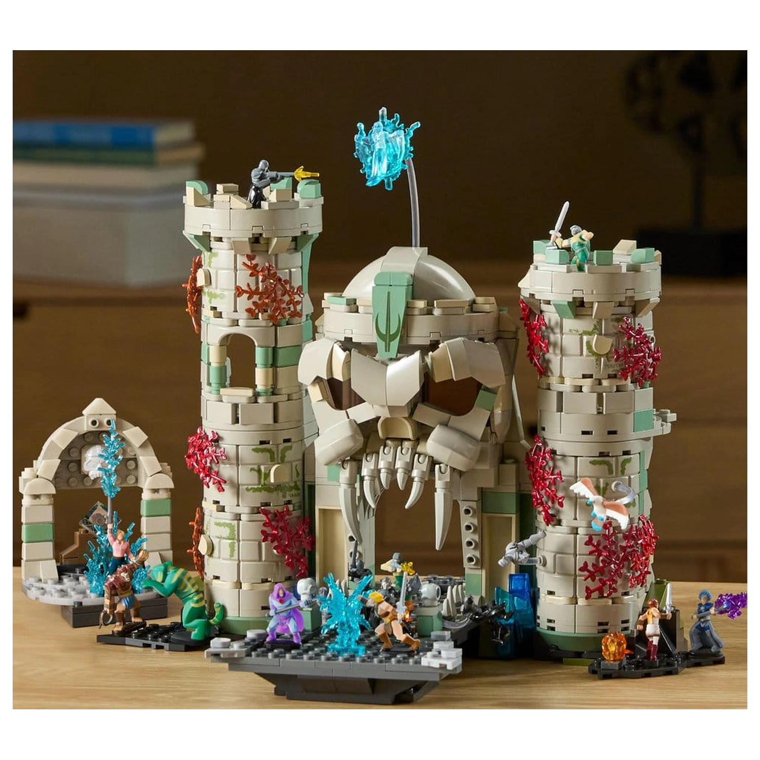 Masters of the Universe Mattel Brick Shop Stavebnica Castle Grayskull produktová fotografia
