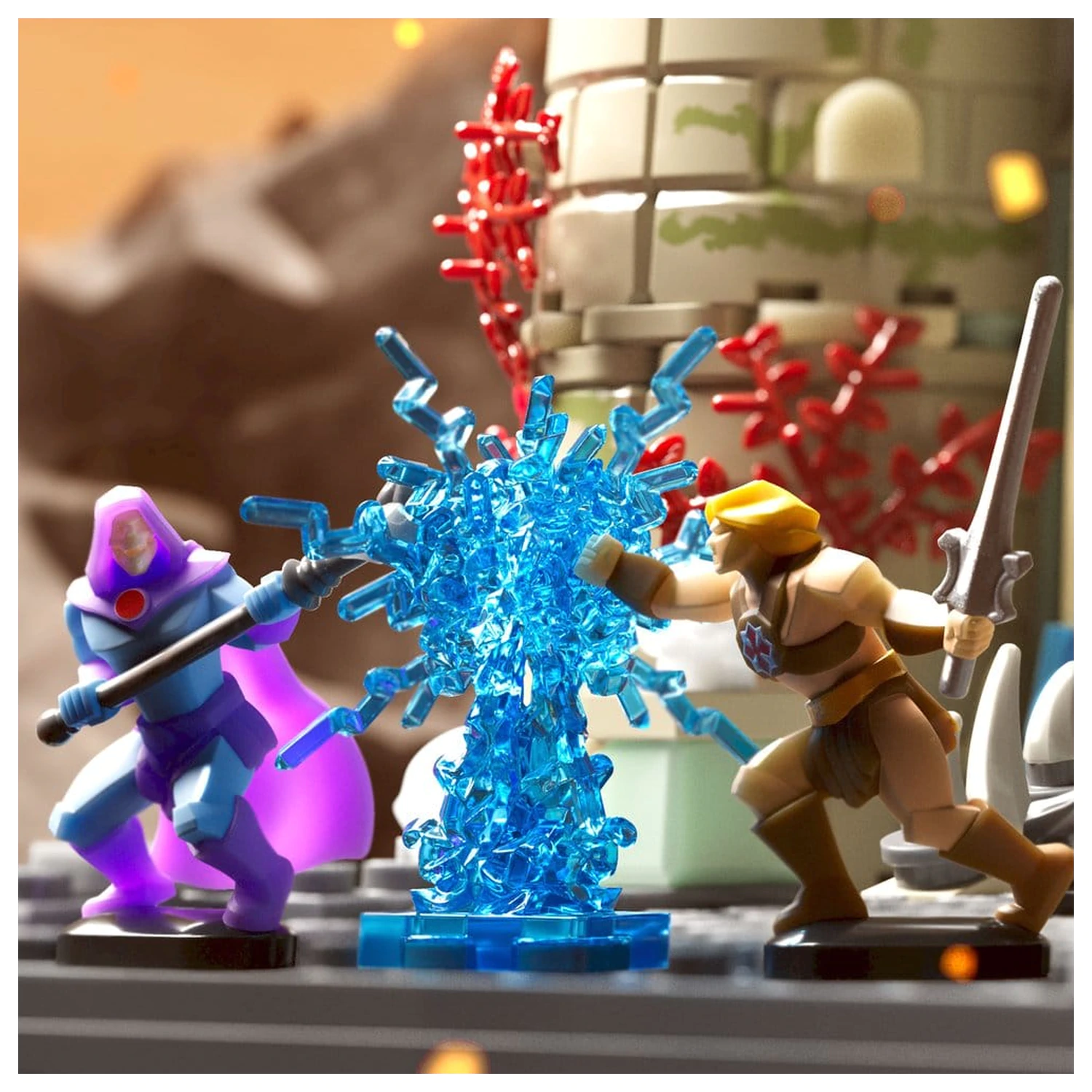 Masters of the Universe Mattel Brick Shop Stavebnica Castle Grayskull produktová fotografia