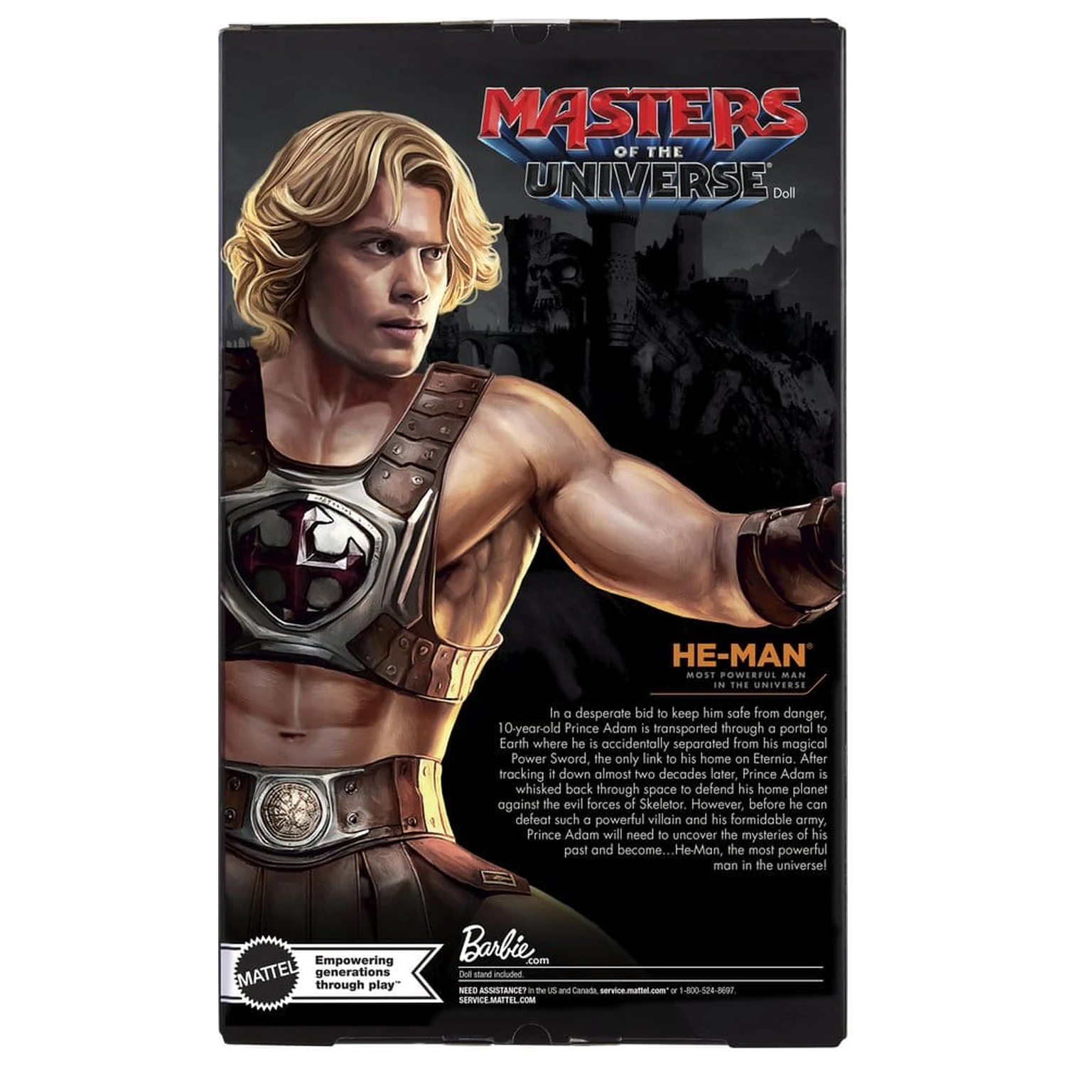 Masters of the Universe Movie 2026 Barbie Signature bábika He-Man 30 cm produktová fotografia