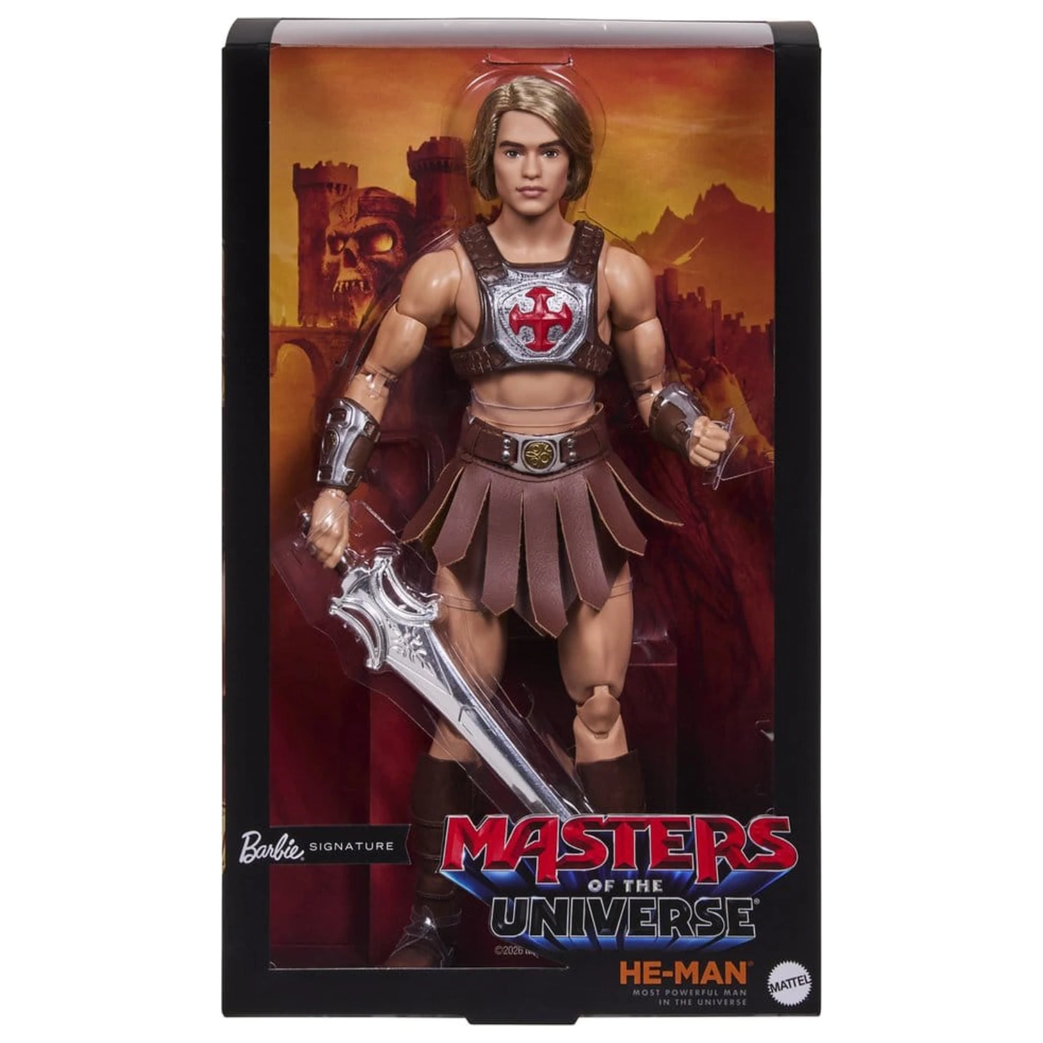 Masters of the Universe Movie 2026 Barbie Signature bábika He-Man 30 cm produktová fotografia