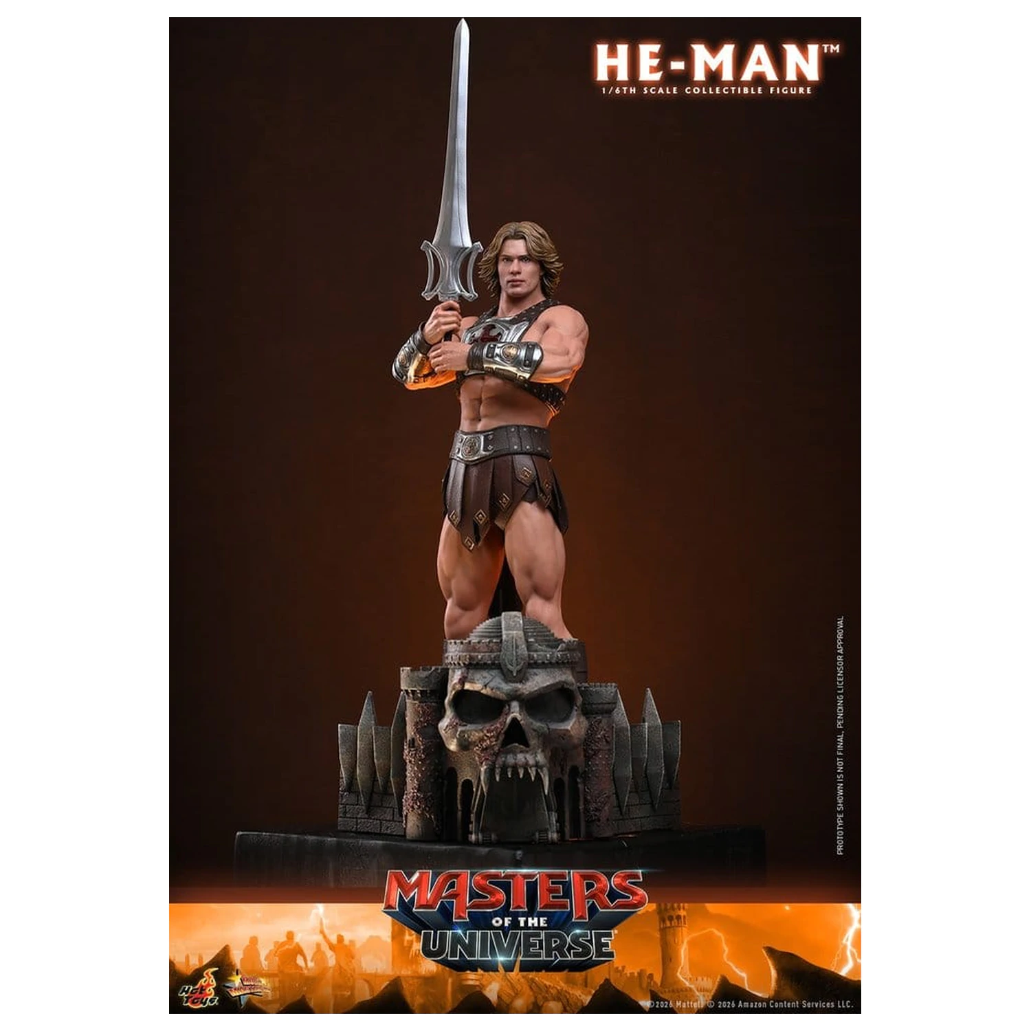 Masters of the Universe Movie Masterpiece akčná figúrka 1/6 He-Man 31 cm produktová fotografia