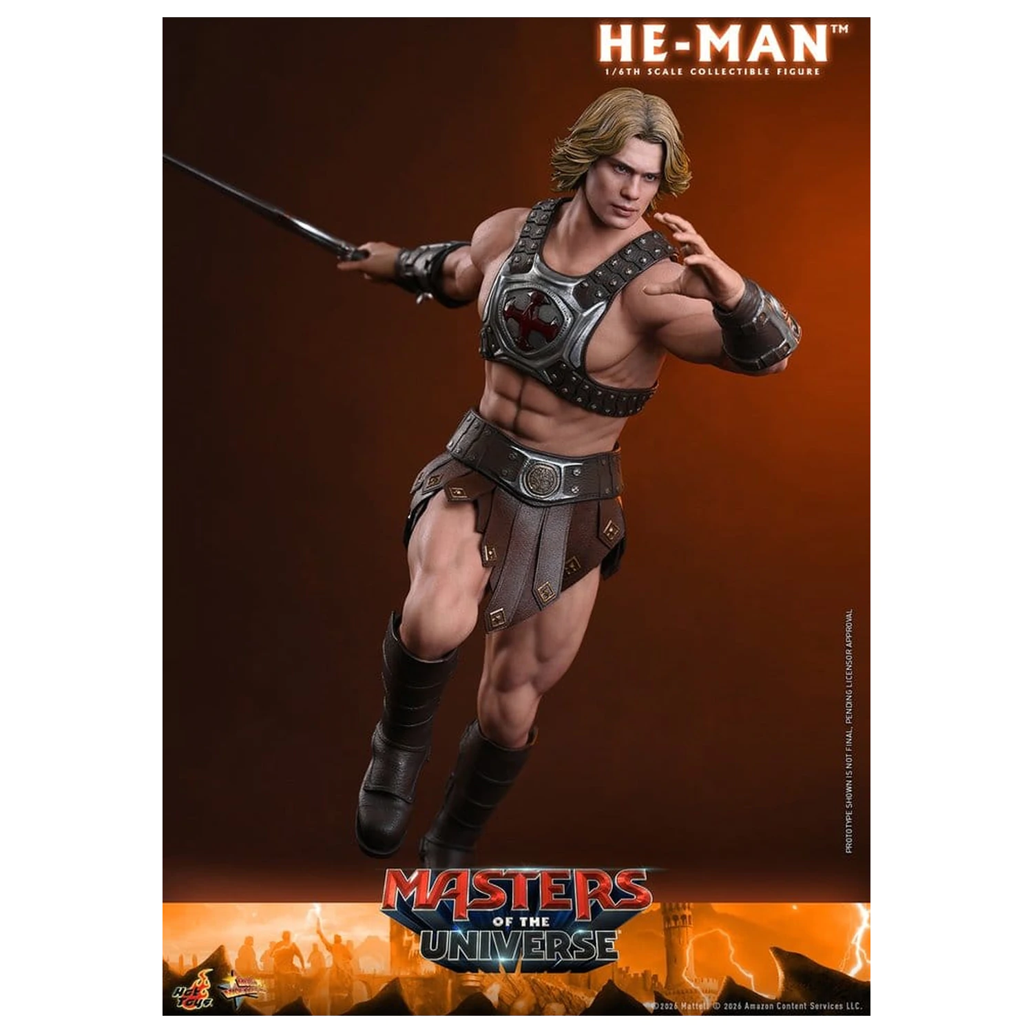 Masters of the Universe Movie Masterpiece akčná figúrka 1/6 He-Man 31 cm produktová fotografia