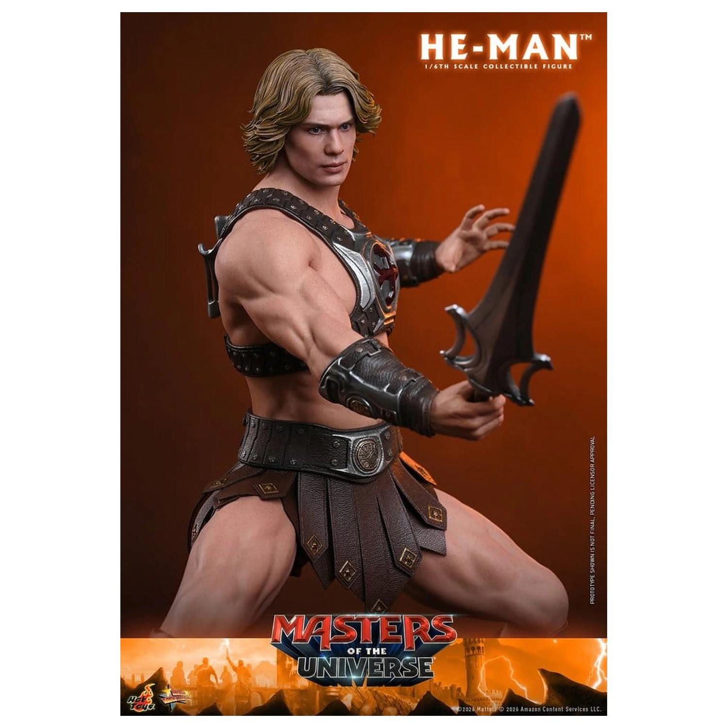Masters of the Universe Movie Masterpiece akčná figúrka 1/6 He-Man 31 cm produktová fotografia