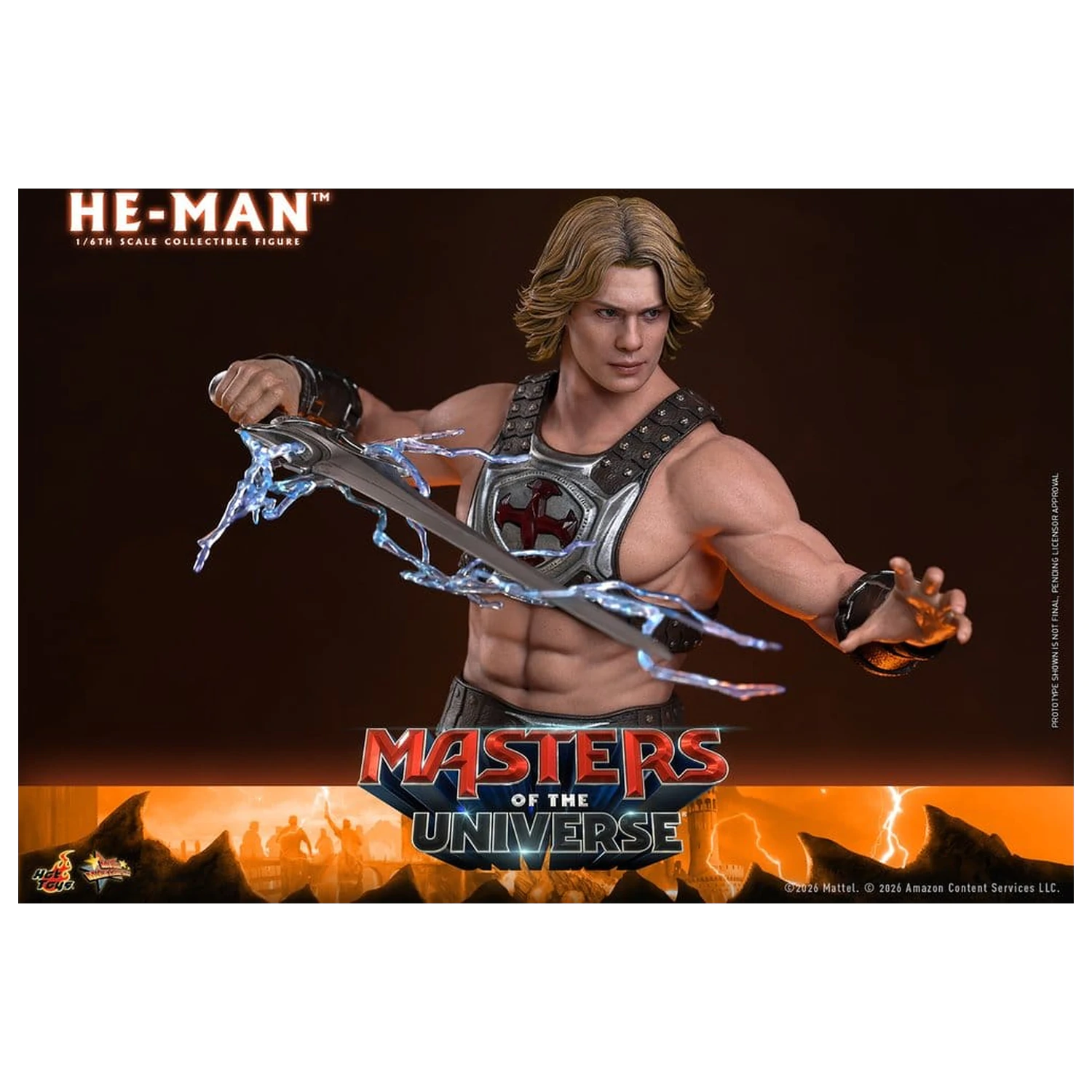 Masters of the Universe Movie Masterpiece akčná figúrka 1/6 He-Man 31 cm produktová fotografia