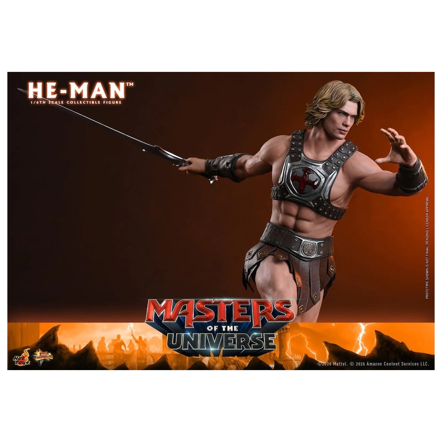 Masters of the Universe Movie Masterpiece akčná figúrka 1/6 He-Man 31 cm produktová fotografia
