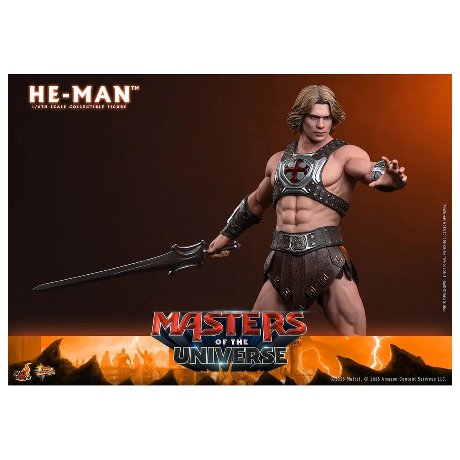 Masters of the Universe Movie Masterpiece akčná figúrka 1/6 He-Man 31 cm produktová fotografia