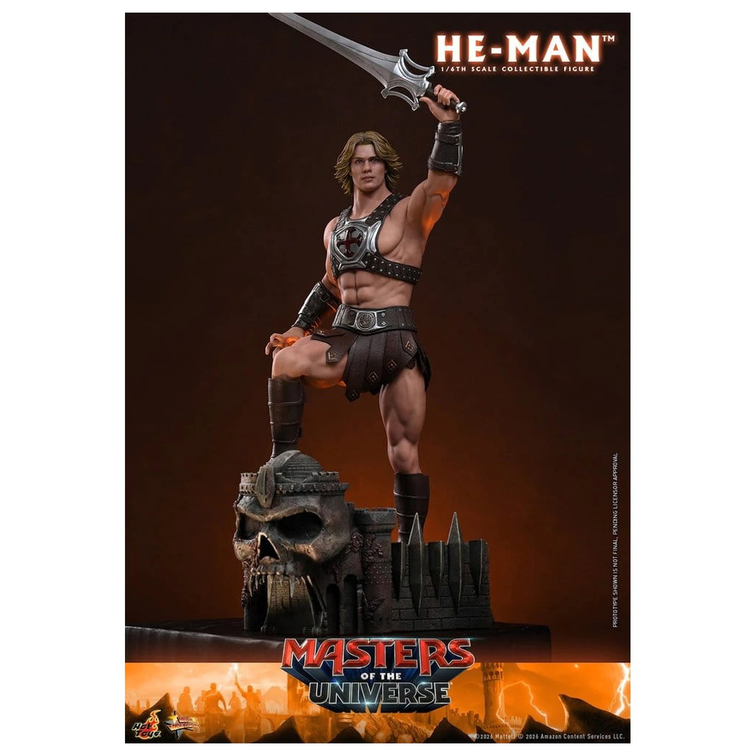 Masters of the Universe Movie Masterpiece akčná figúrka 1/6 He-Man 31 cm produktová fotografia