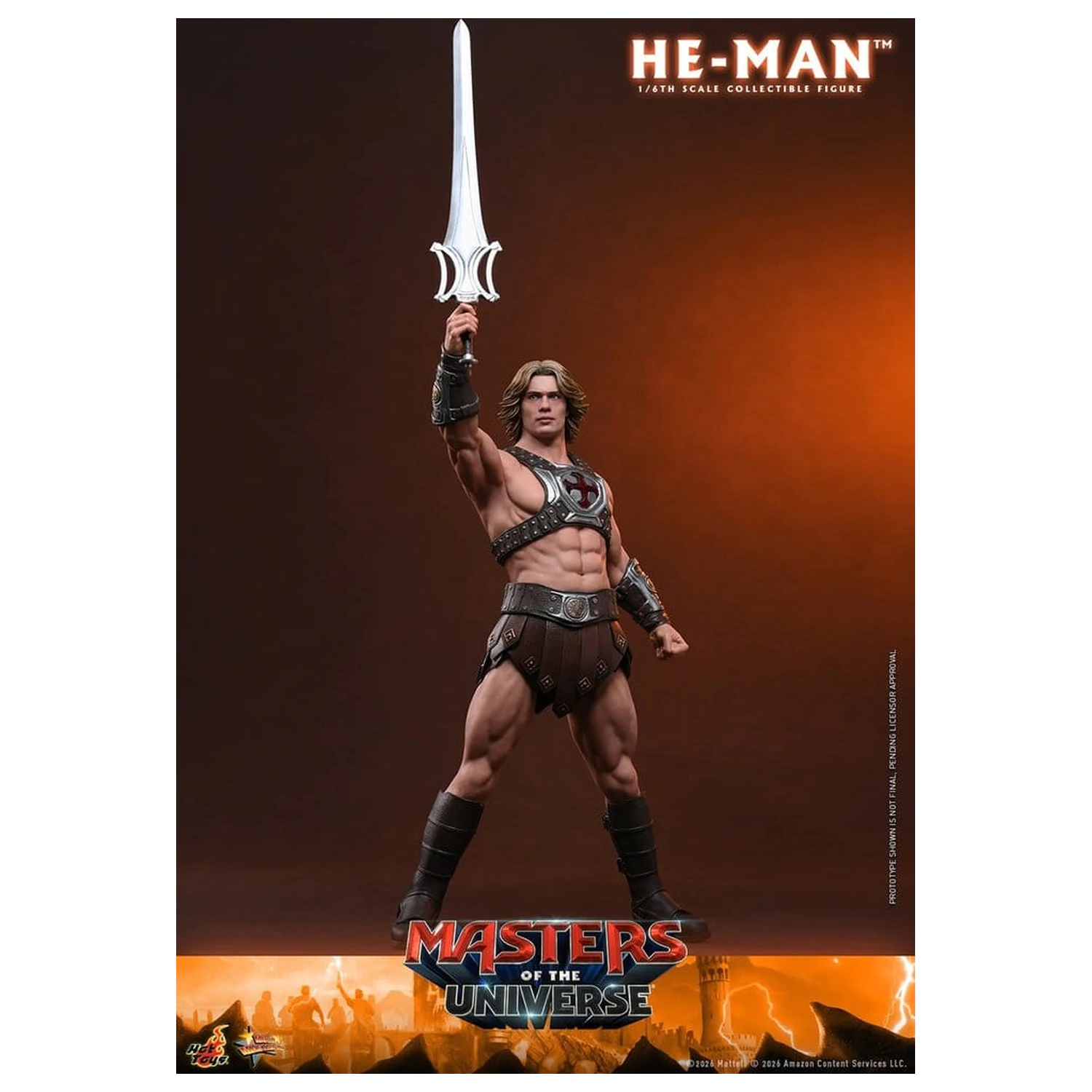 Masters of the Universe Movie Masterpiece akčná figúrka 1/6 He-Man 31 cm produktová fotografia