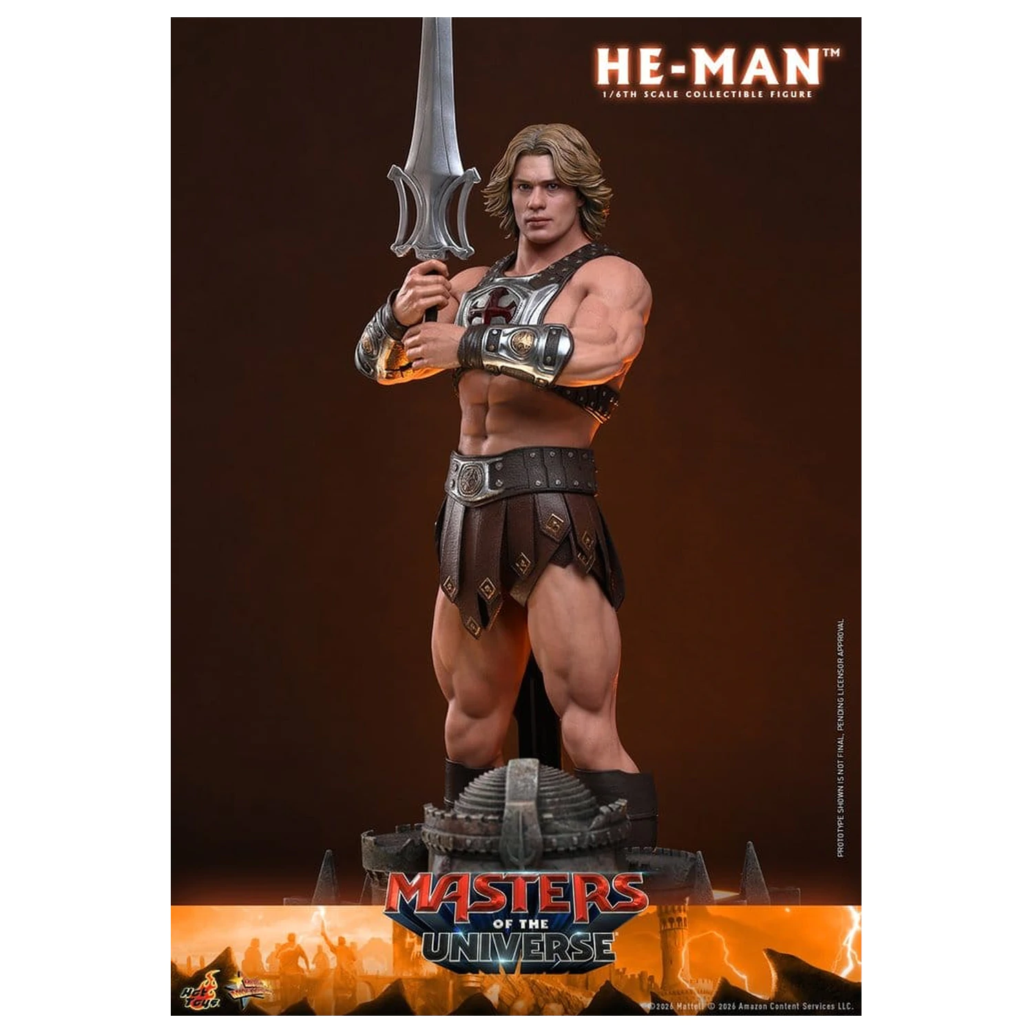 Masters of the Universe Movie Masterpiece akčná figúrka 1/6 He-Man 31 cm produktová fotografia