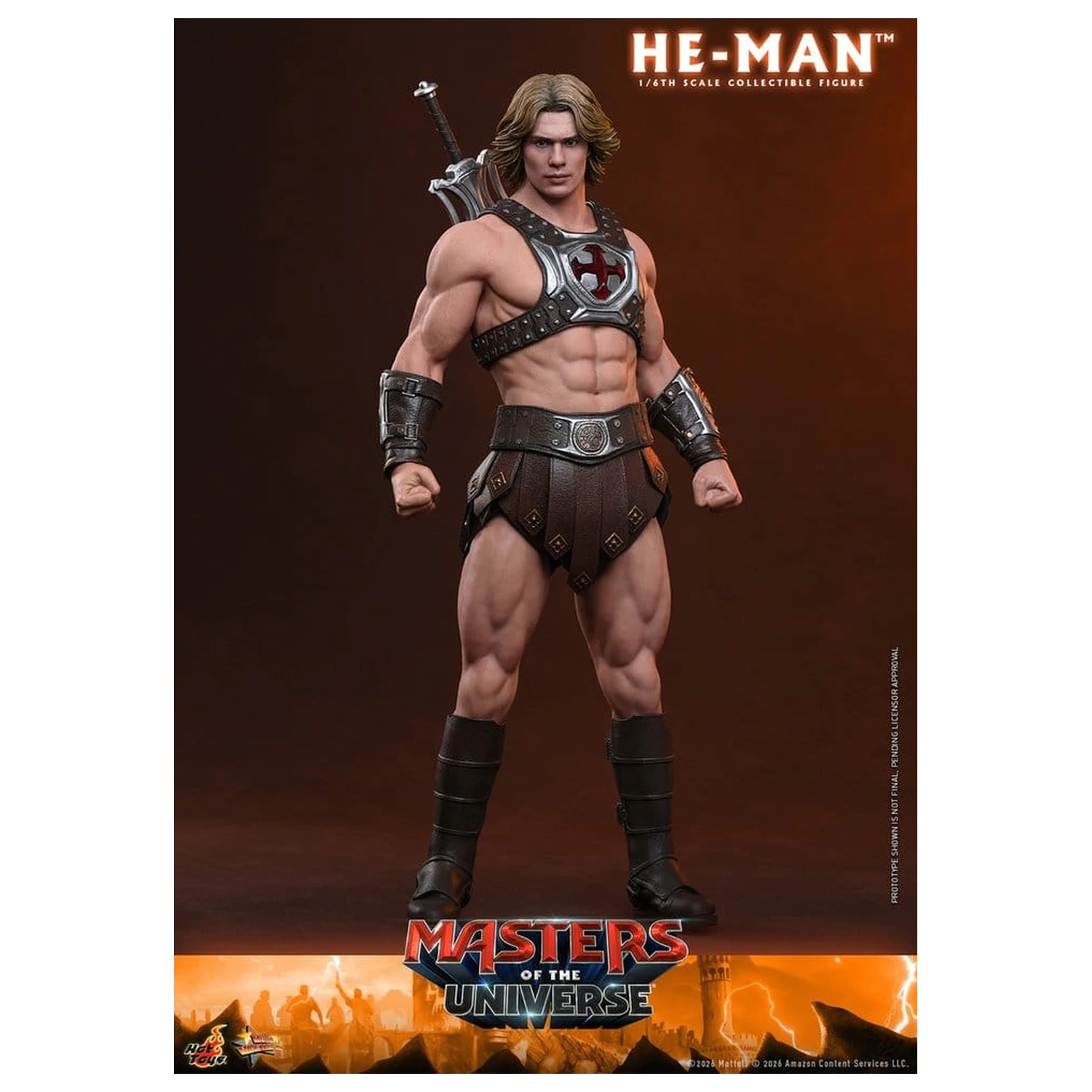 Masters of the Universe Movie Masterpiece akčná figúrka 1/6 He-Man 31 cm produktová fotografia