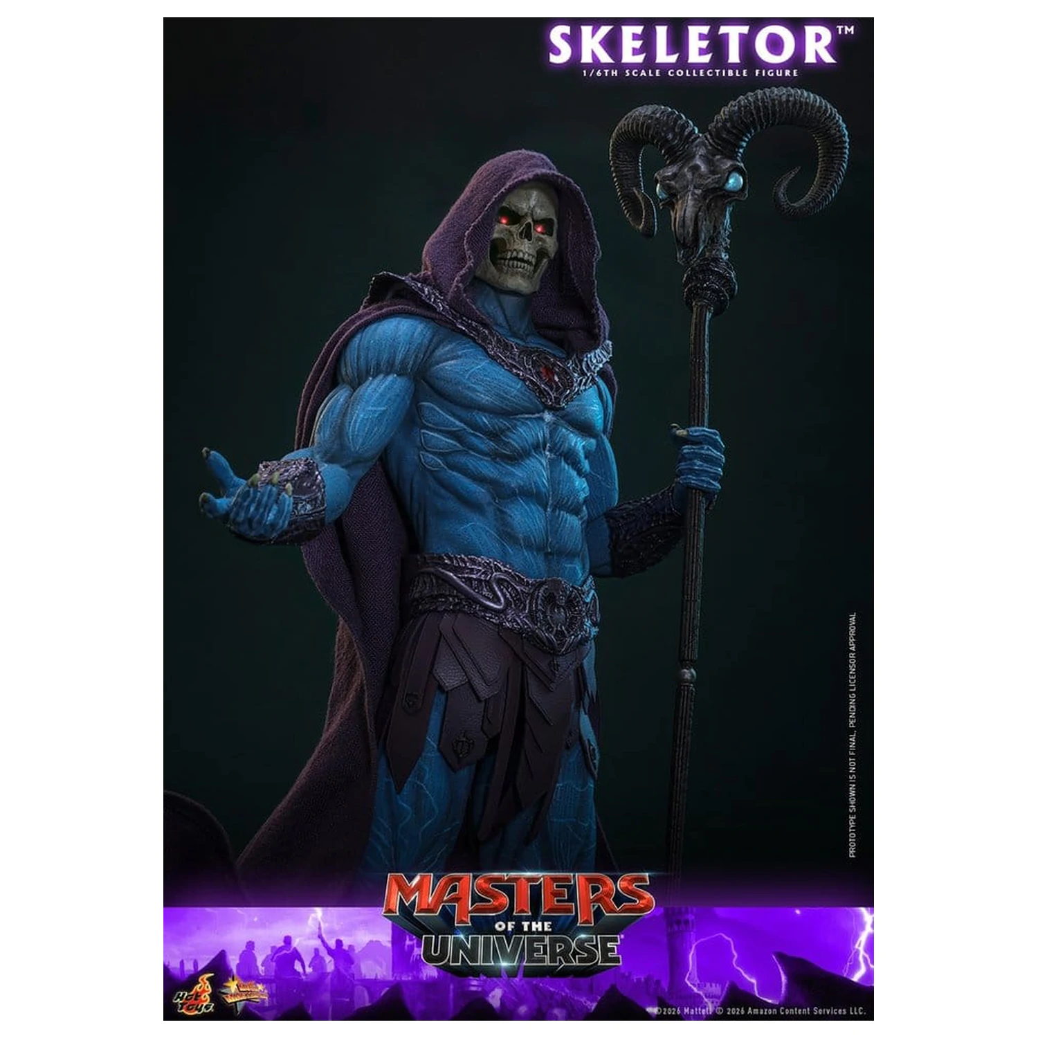 Masters of the Universe Movie Masterpiece akčná figúrka 1/6 Skeletor 31 cm produktová fotografia