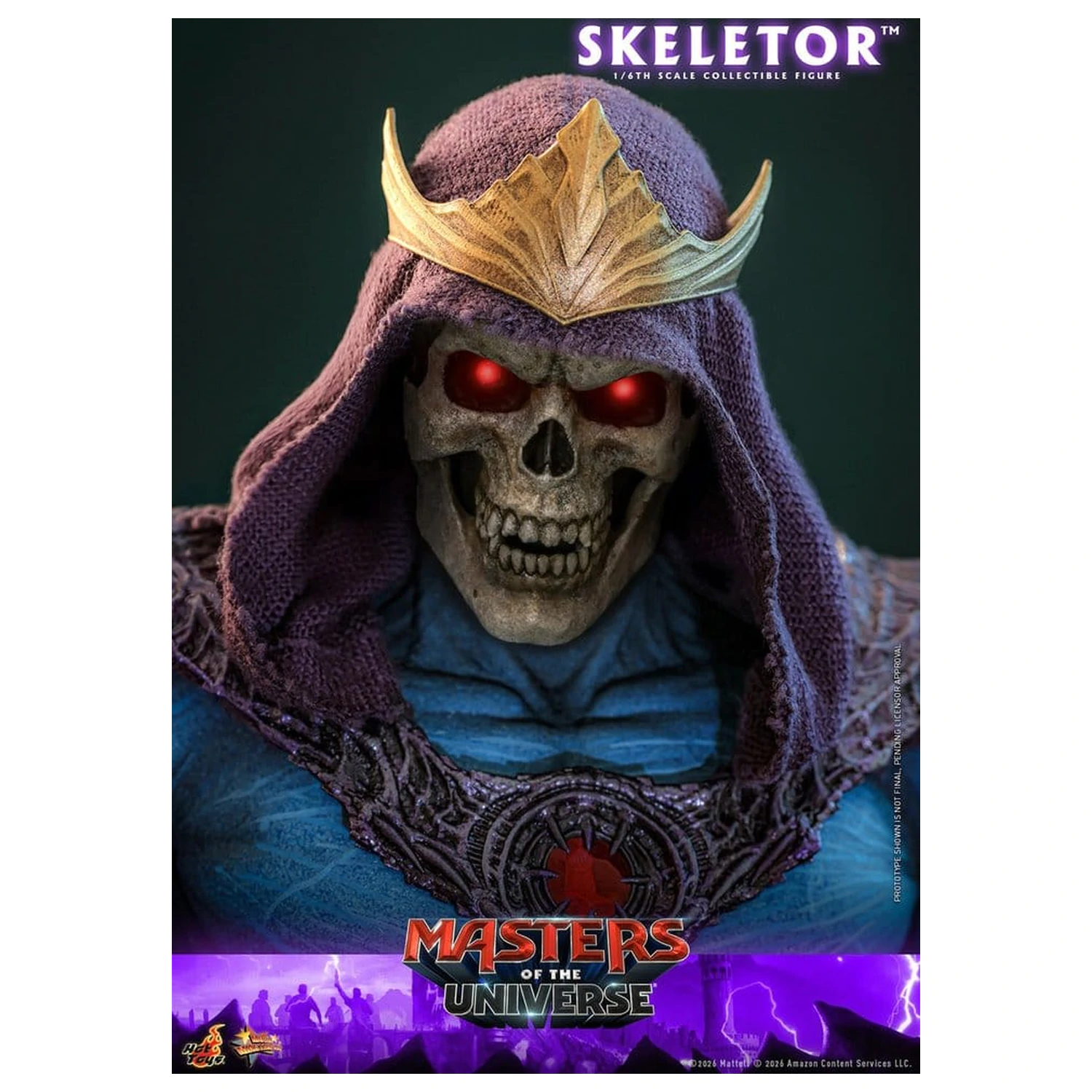 Masters of the Universe Movie Masterpiece akčná figúrka 1/6 Skeletor 31 cm produktová fotografia