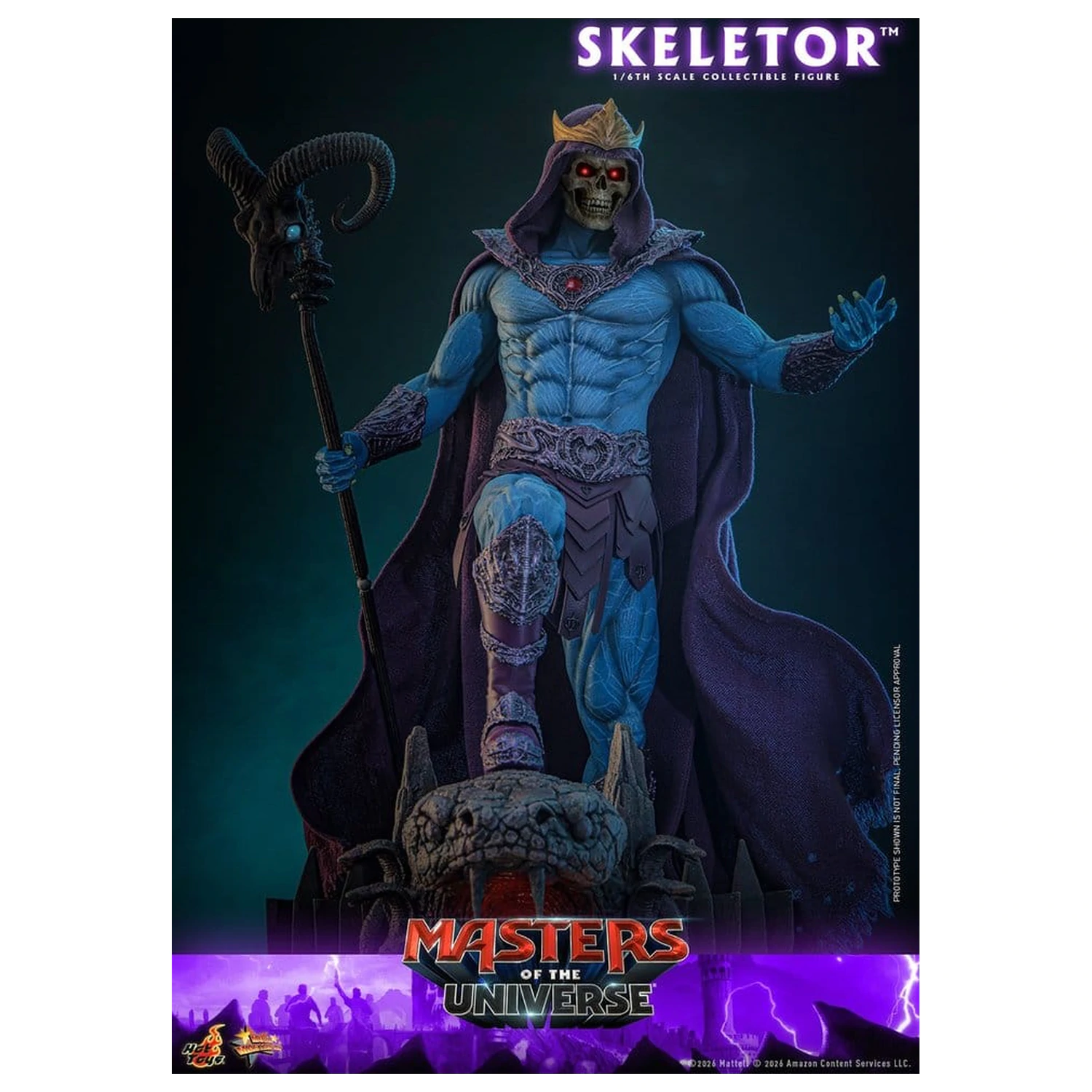 Masters of the Universe Movie Masterpiece akčná figúrka 1/6 Skeletor 31 cm produktová fotografia