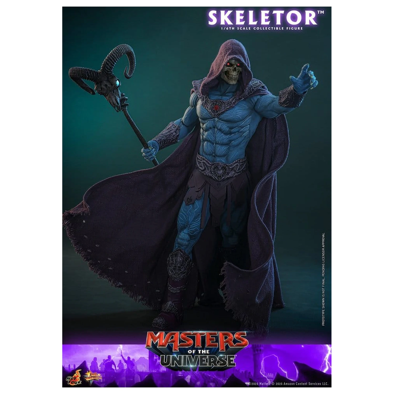 Masters of the Universe Movie Masterpiece akčná figúrka 1/6 Skeletor 31 cm produktová fotografia