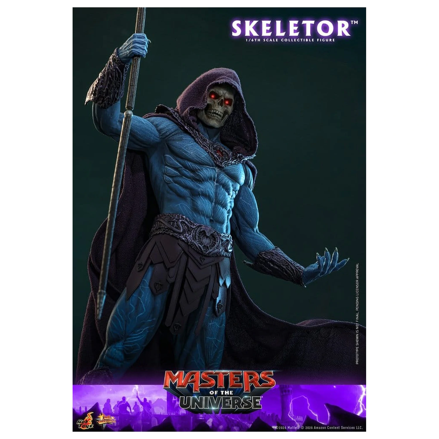 Masters of the Universe Movie Masterpiece akčná figúrka 1/6 Skeletor 31 cm produktová fotografia
