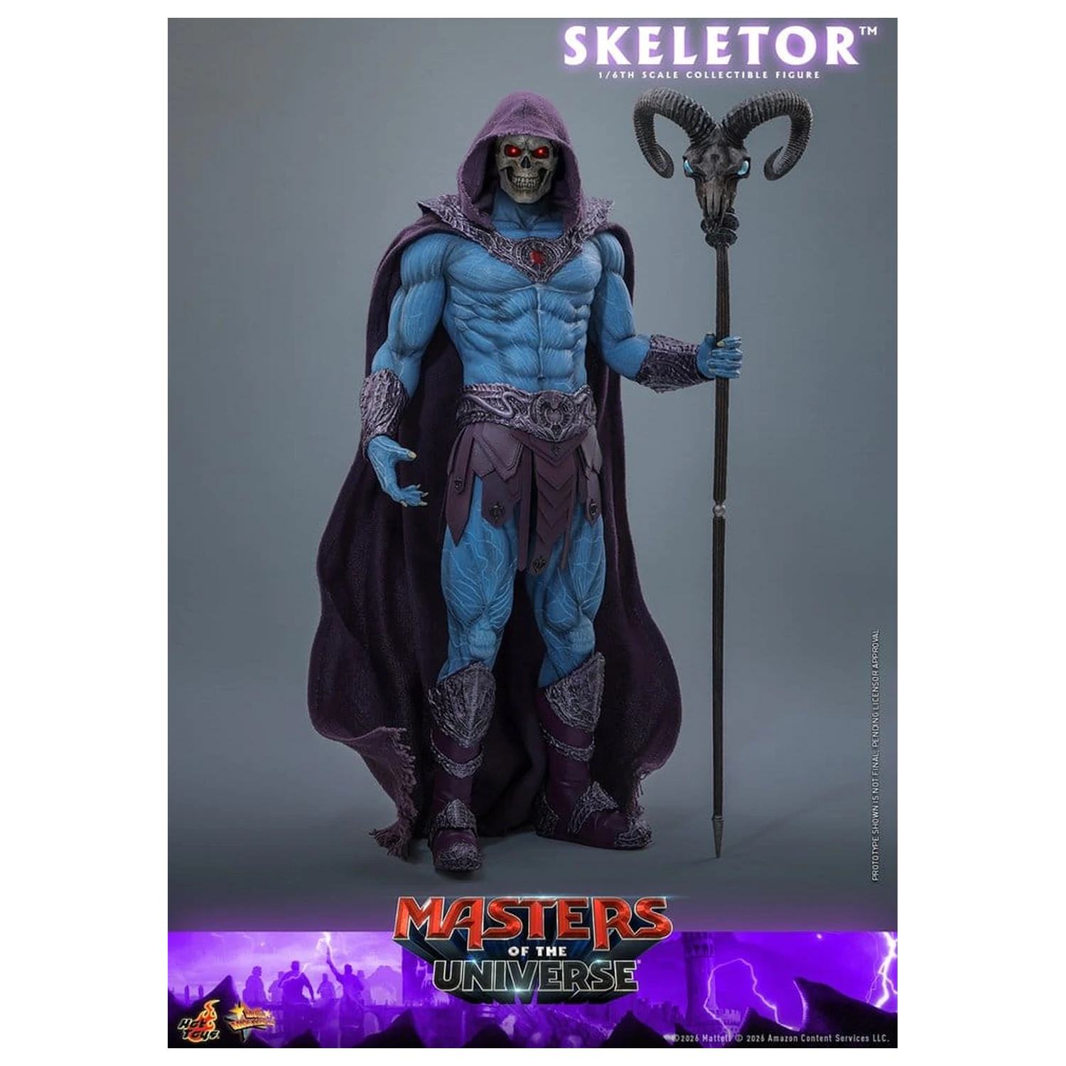 Masters of the Universe Movie Masterpiece akčná figúrka 1/6 Skeletor 31 cm produktová fotografia