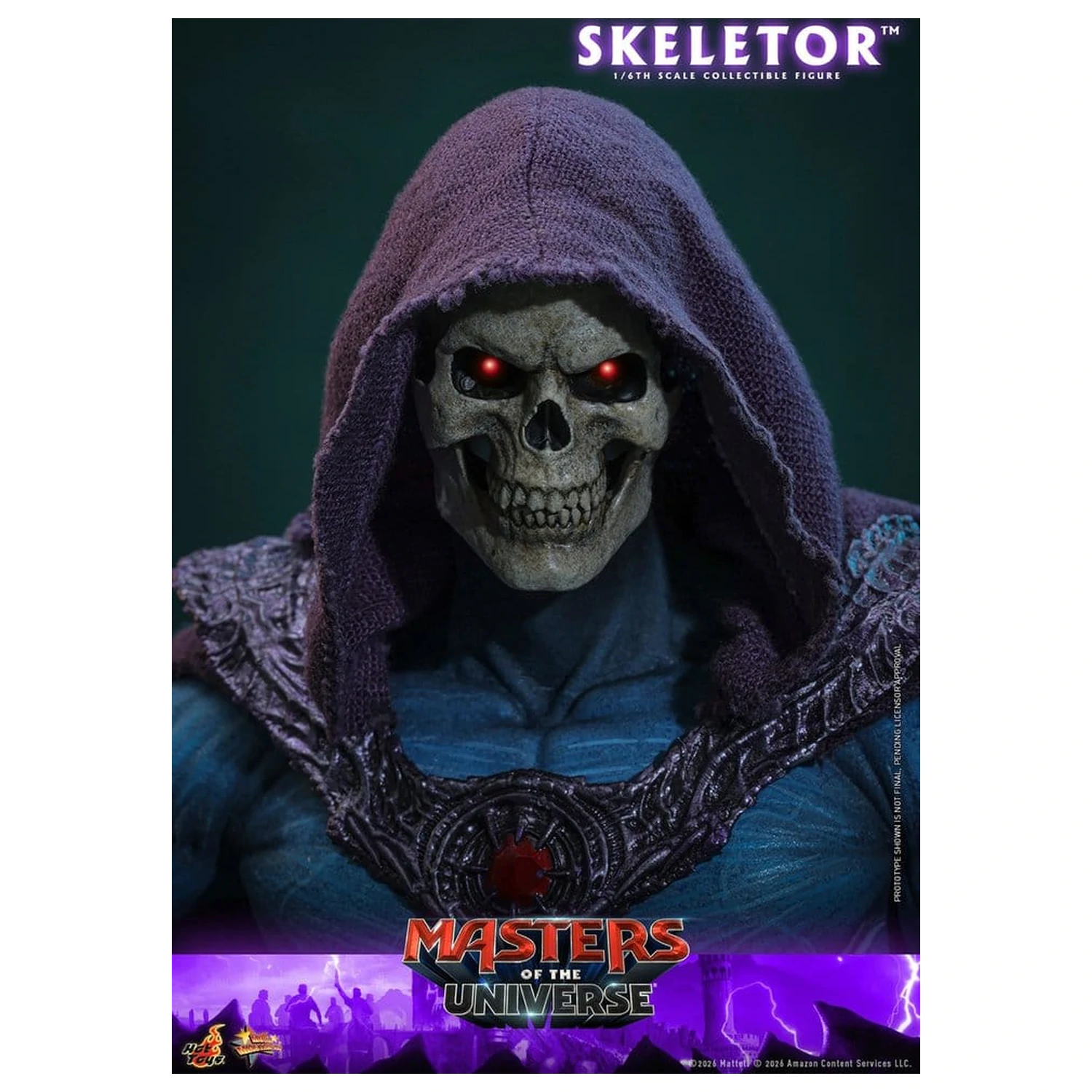 Masters of the Universe Movie Masterpiece akčná figúrka 1/6 Skeletor 31 cm produktová fotografia