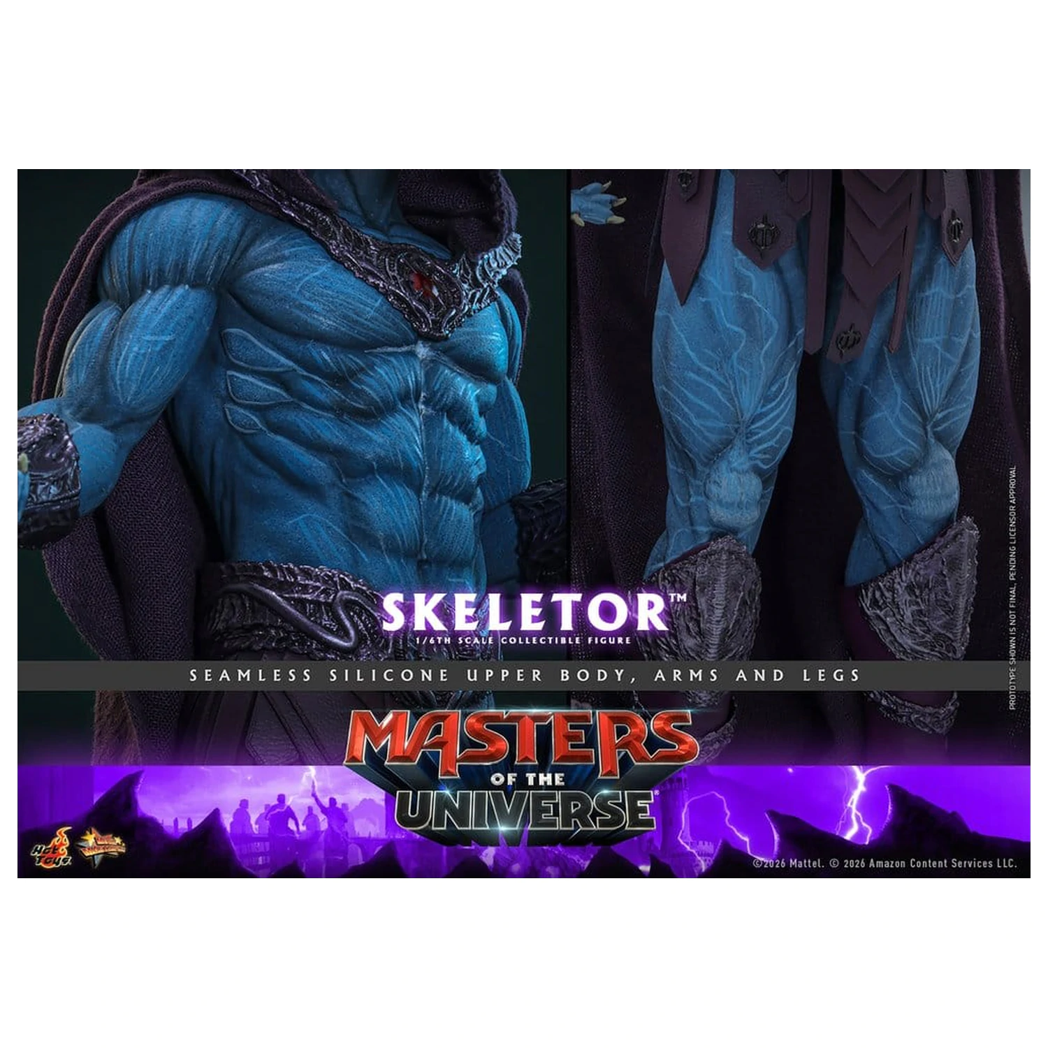 Masters of the Universe Movie Masterpiece akčná figúrka 1/6 Skeletor 31 cm produktová fotografia