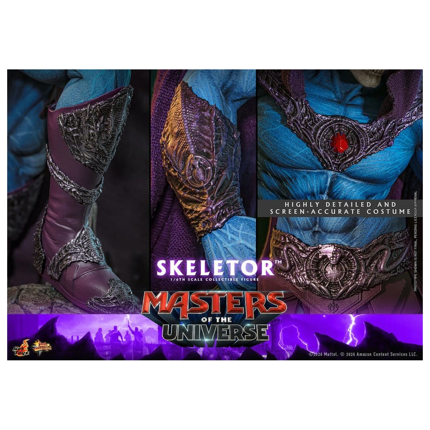 Masters of the Universe Movie Masterpiece akčná figúrka 1/6 Skeletor 31 cm produktová fotografia
