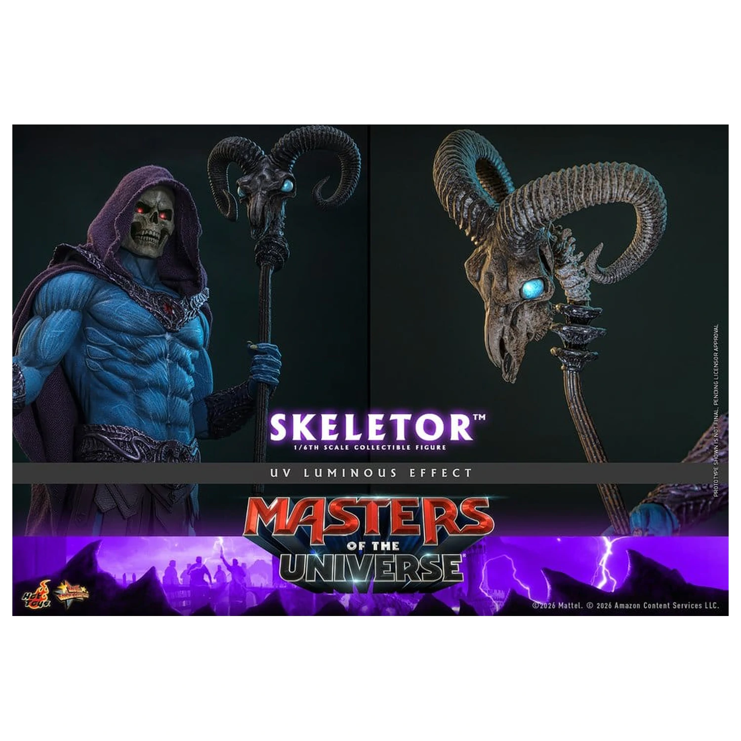 Masters of the Universe Movie Masterpiece akčná figúrka 1/6 Skeletor 31 cm produktová fotografia